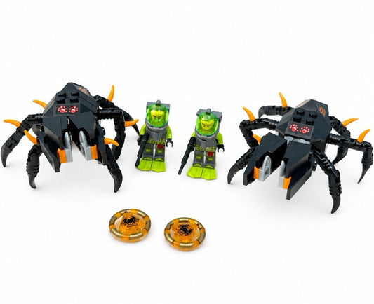 LEGO Atlantis Monster Crab Clash 8056 Two Sets Figures Parts No Box Instructions