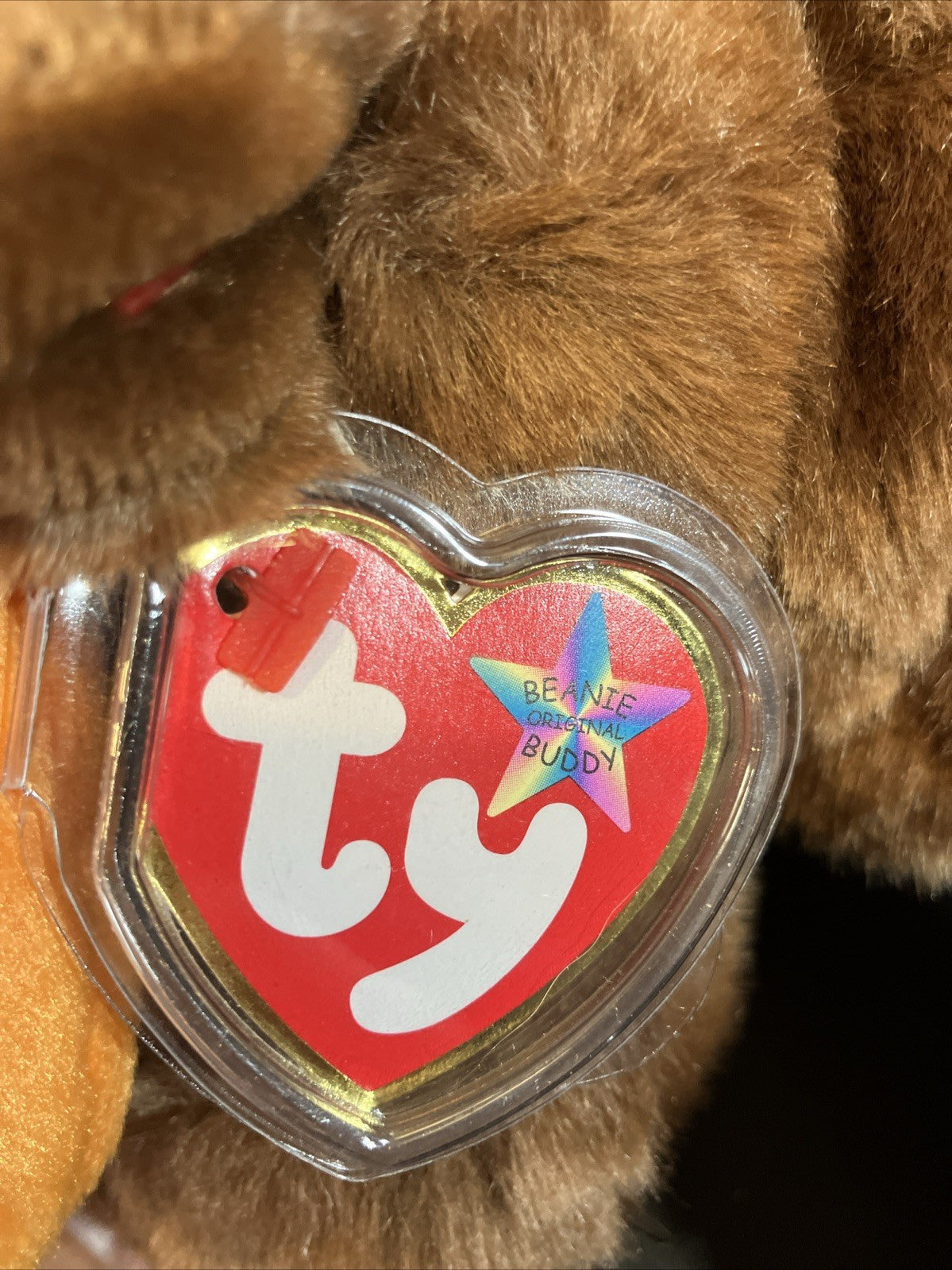 Ty Beanie Buddy Chocolate Moose Plush 1999 Vintage Stuffed Animal