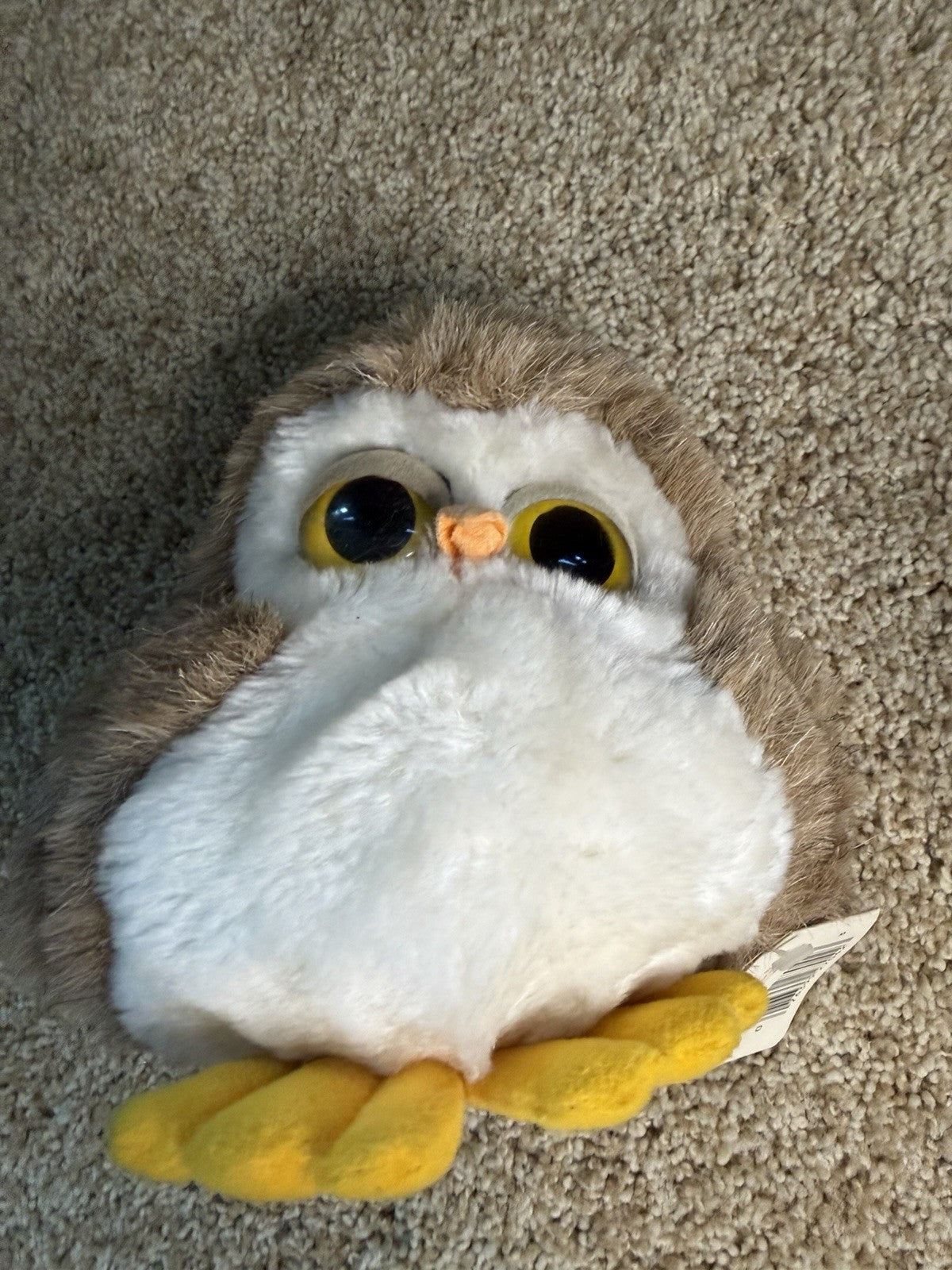 Vintage Owl Plush Stuffed Animal Lot 3 Oogi Fiesta Fun Farm Dakin Bird Toys
