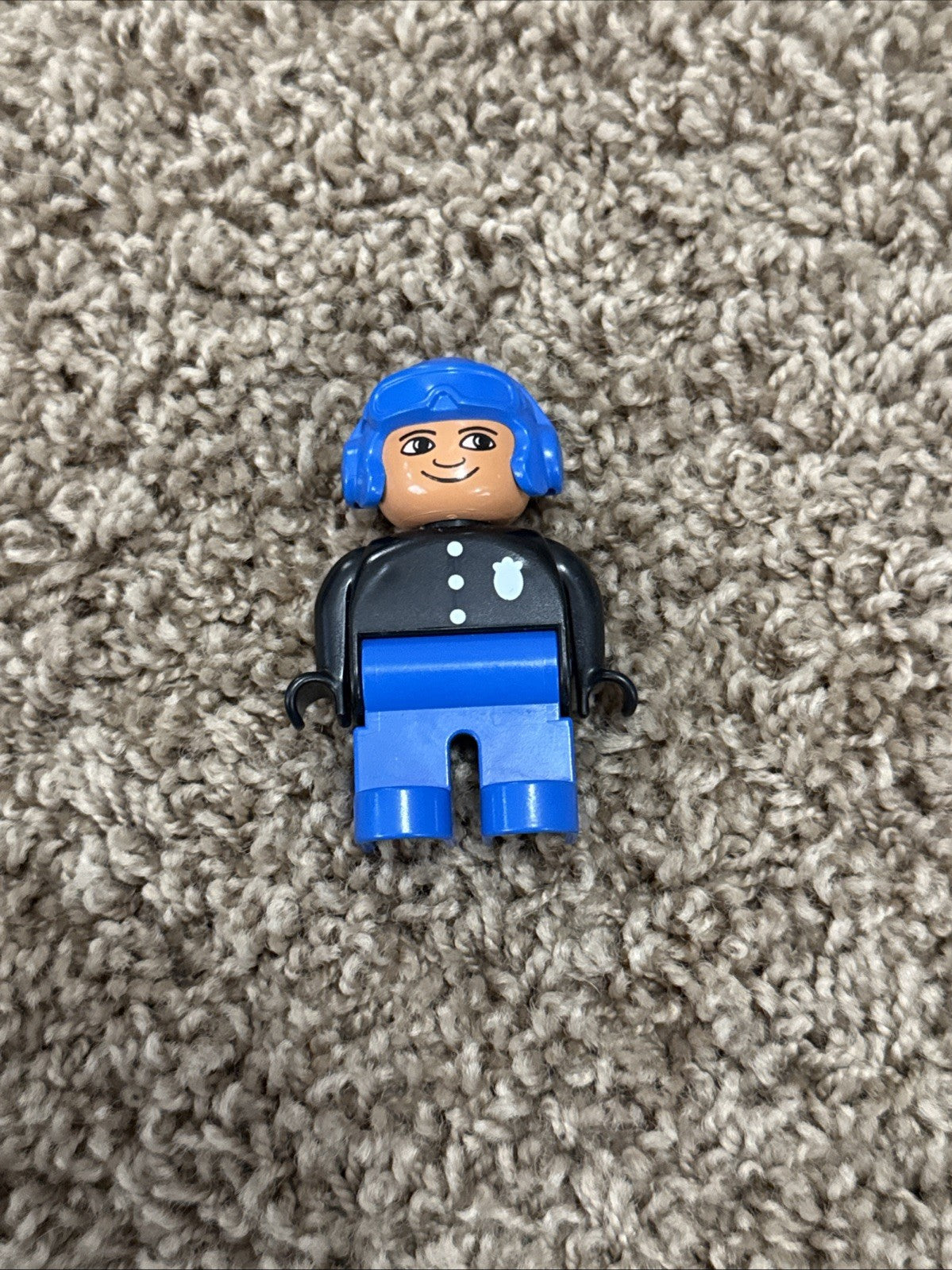 LEGO Duplo Police Helicopter 2675 Missing Blades Pilot Included
