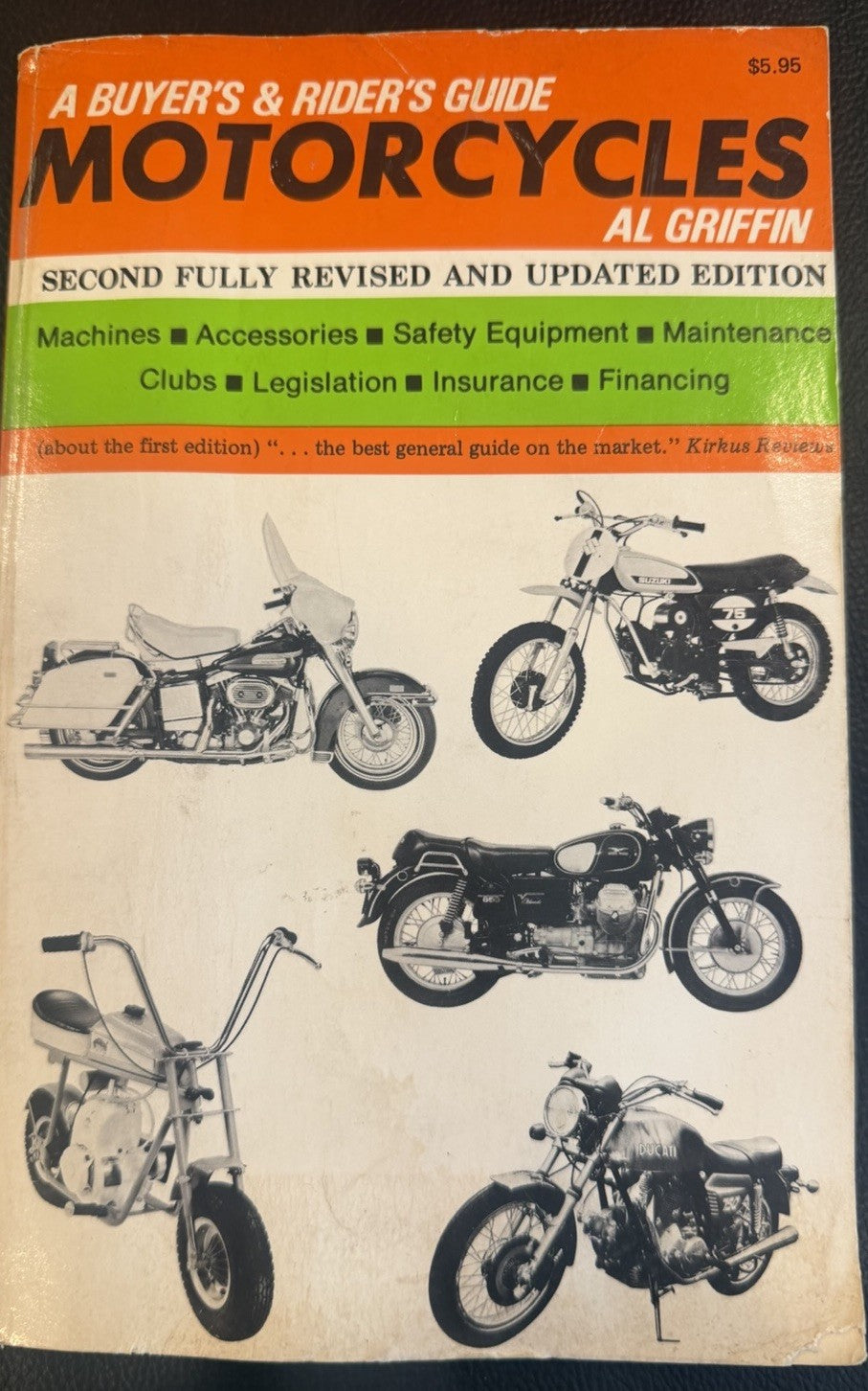 Vintage Motorcycle Trailbike Buyers Guide Handbook Lot Griffin Shedenhelm Books