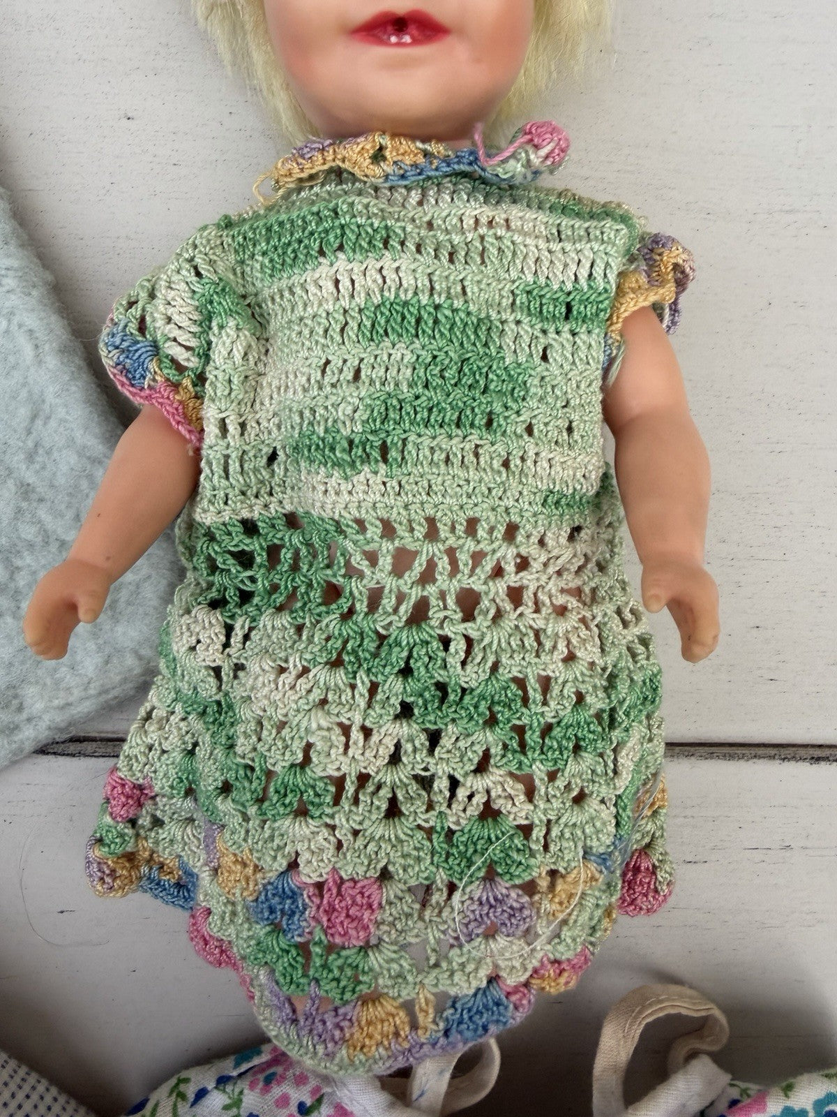 Vintage 1964 Suzy Cute Deluxe Reading Doll with Homemade Clothes