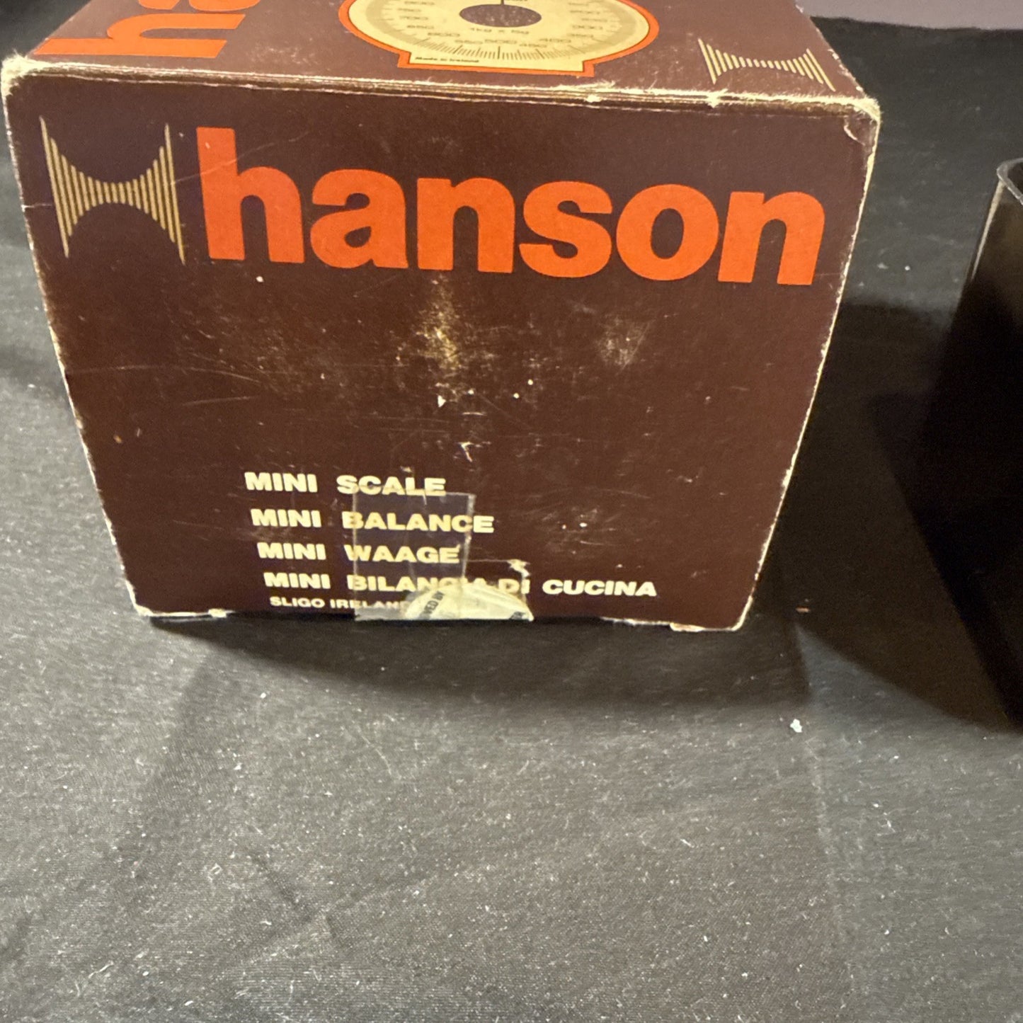 Vintage Hanson Kitchen Small Retro Scale