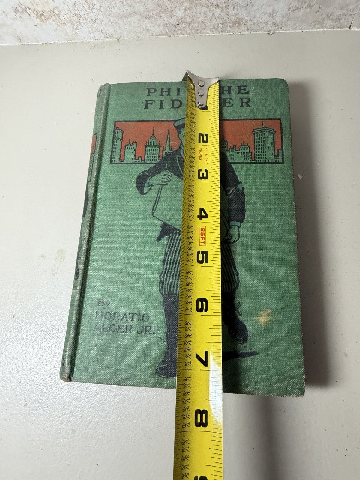 Vintage Horatio Alger Jr Books Lot 2 Ralph Raymonds Heir Phil The Fiddler HC