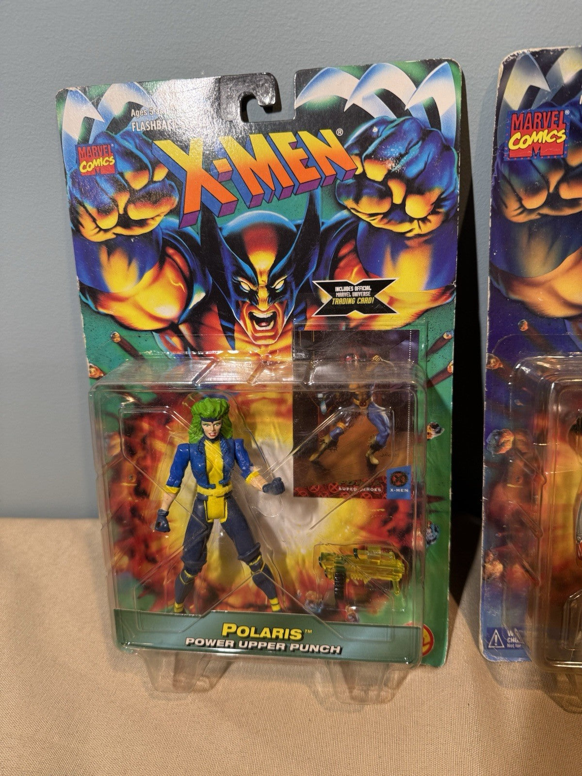 Vintage ToyBiz X Men MOC Carded Figure Lot 4 Marvel Sealed Collectibles