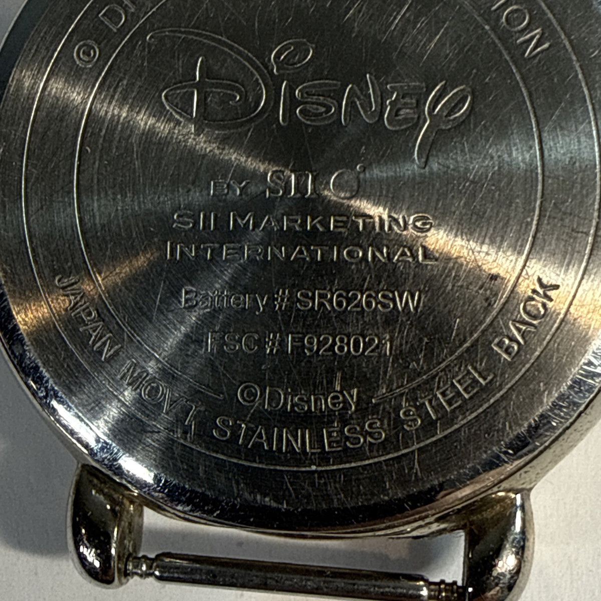 Disney Lady and the Tramp Special Edition Watch Face Works No Band Needs Battery
