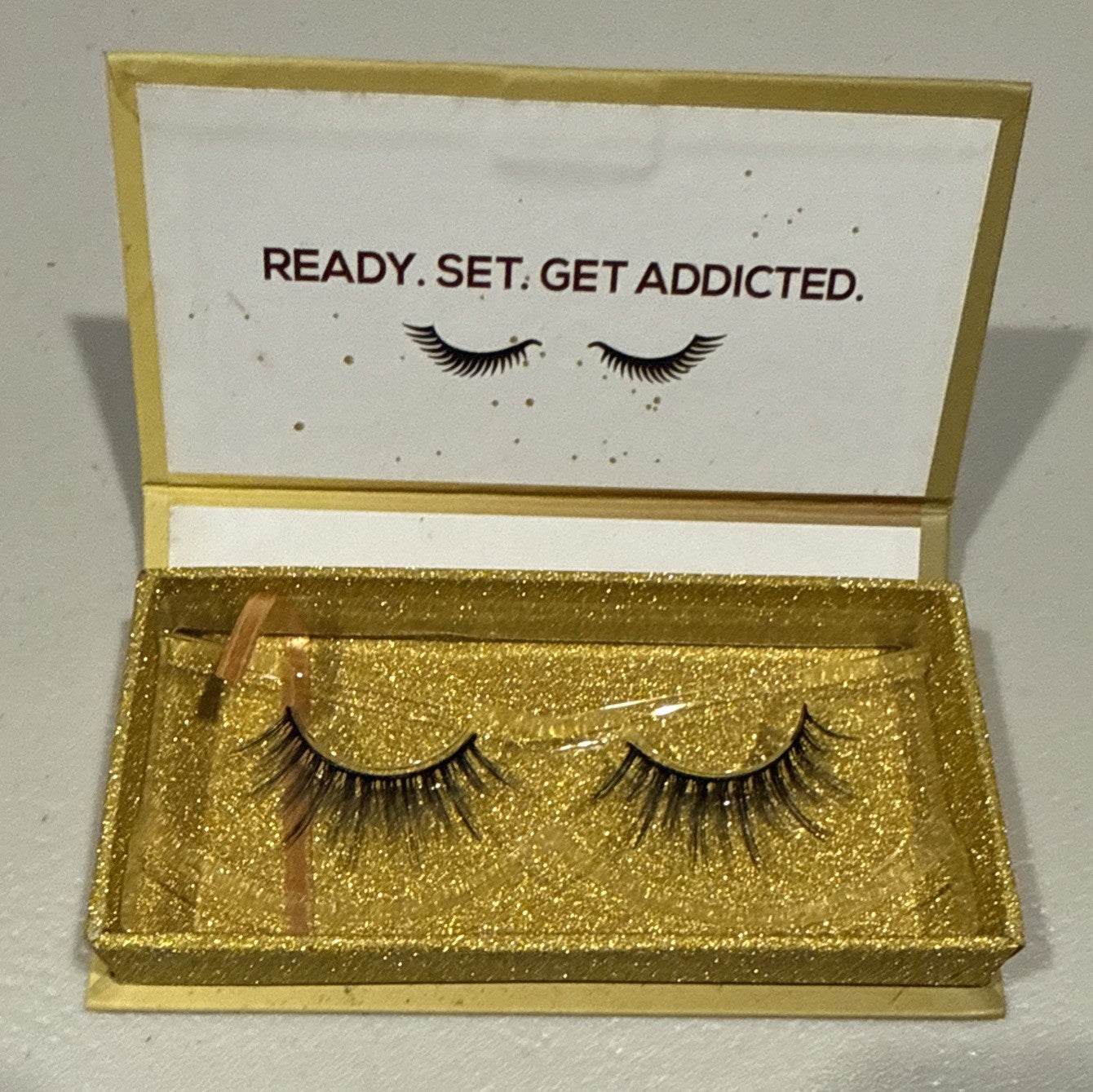 Lot of Fake Nails and Eye Lashes Beauty Bundle Assorted