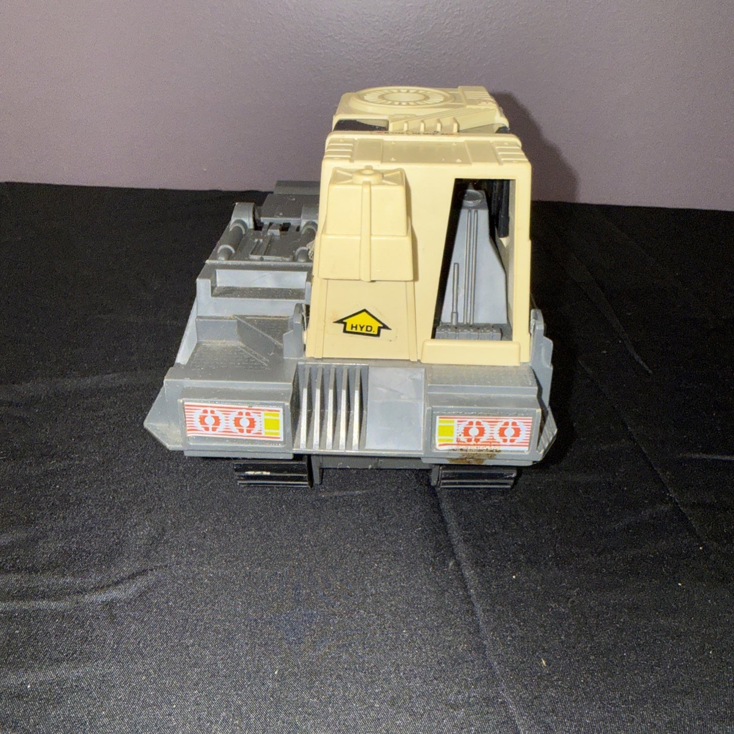 Vintage GI Joe Thunderclap Vehicle 1989 Hasbro with Figure Incomplete