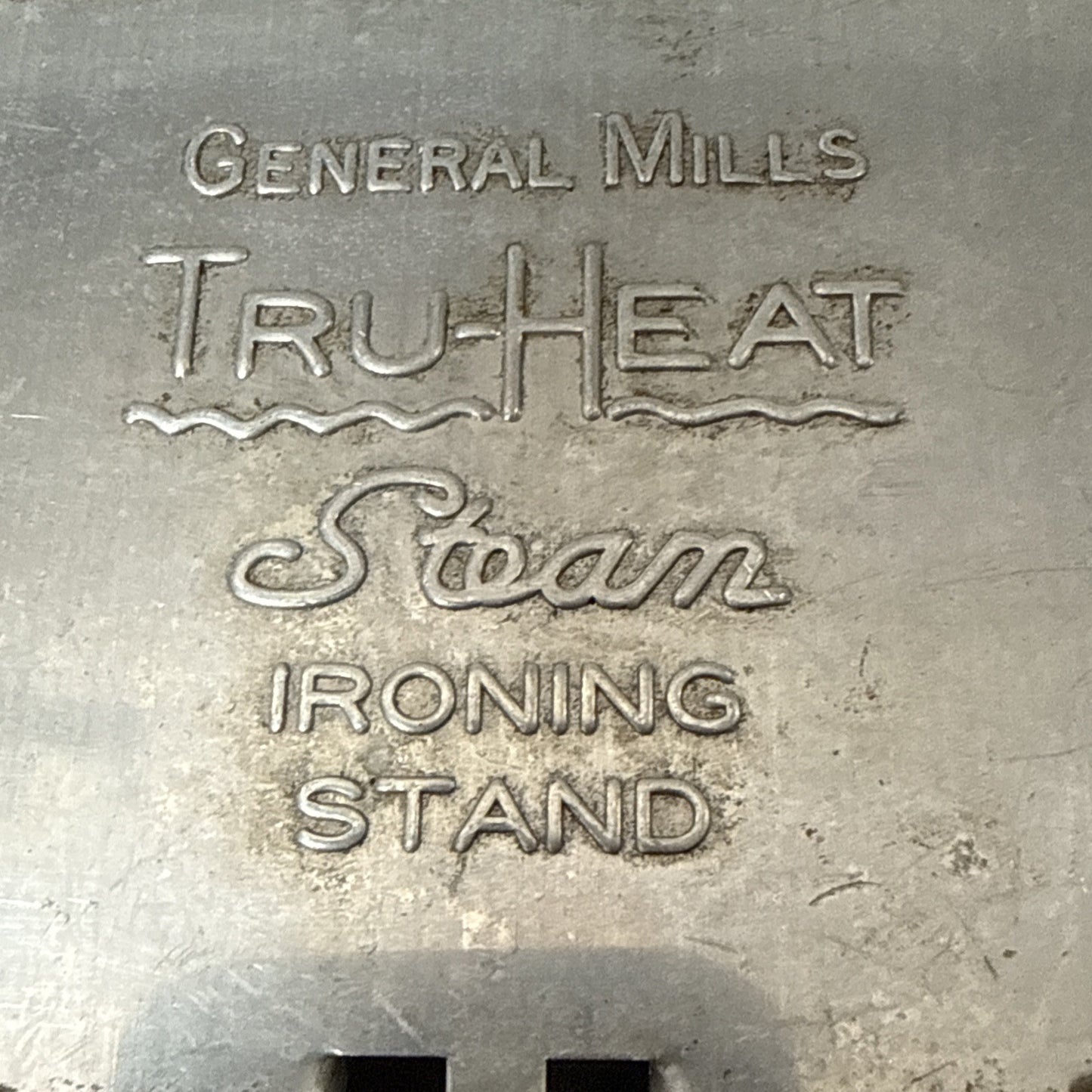 Vintage General Mills Tru Heat Steam Iron Stand Aluminum Iron Rest MCM