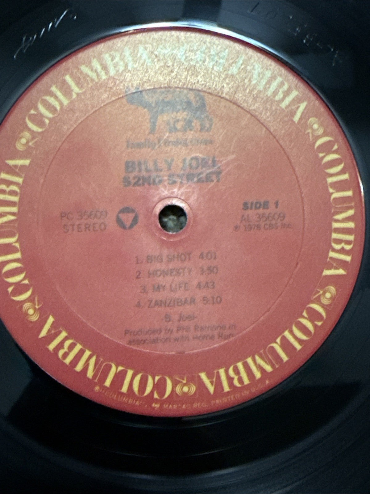 Billy Joel - The Stranger JC 34987 & 52nd Street FC 35609 Original Columbia LPs