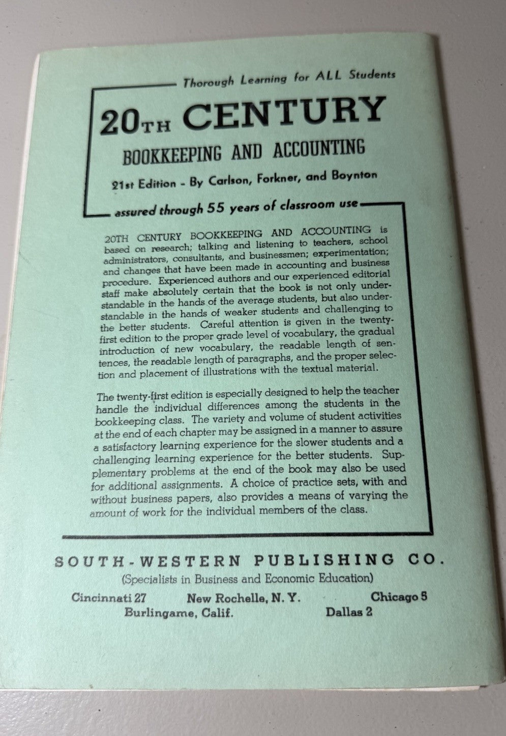 Vintage Accounting Booklets Lot 5 1957 1960 National Bookkeeping Entry Manuals