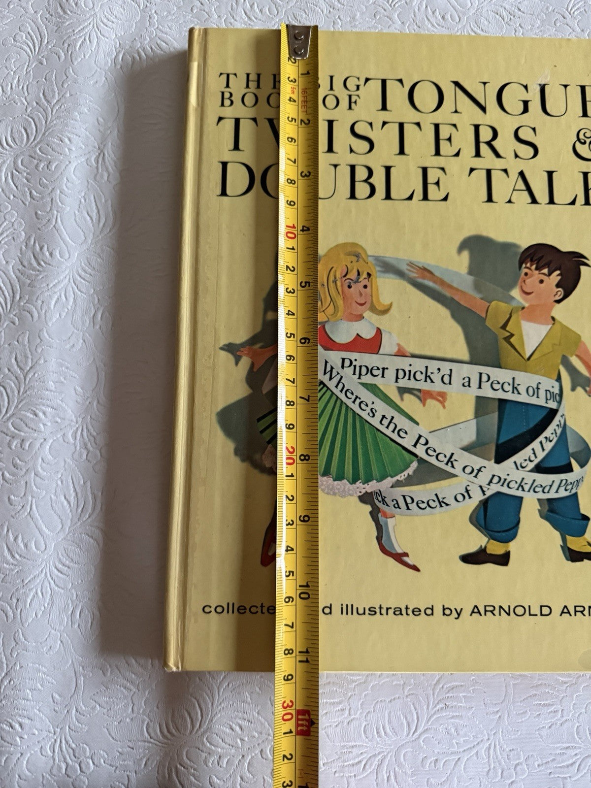 The Big Book of Tongue Twisters and Double Talk Arnold 1964 Hardcover