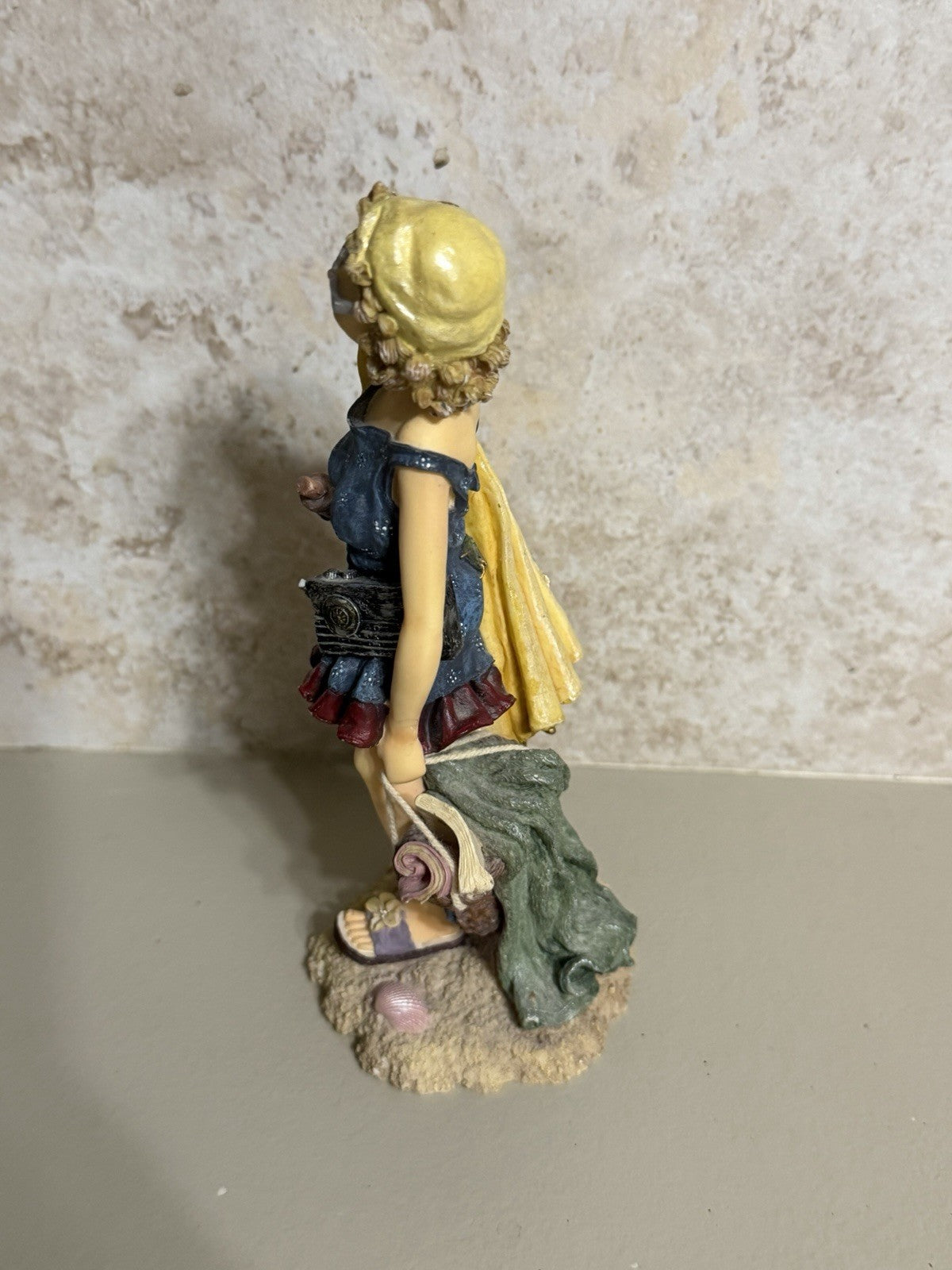 Boyds Bears Folkstone Edna B Sungoddess Life's A Beach Figurine 2001