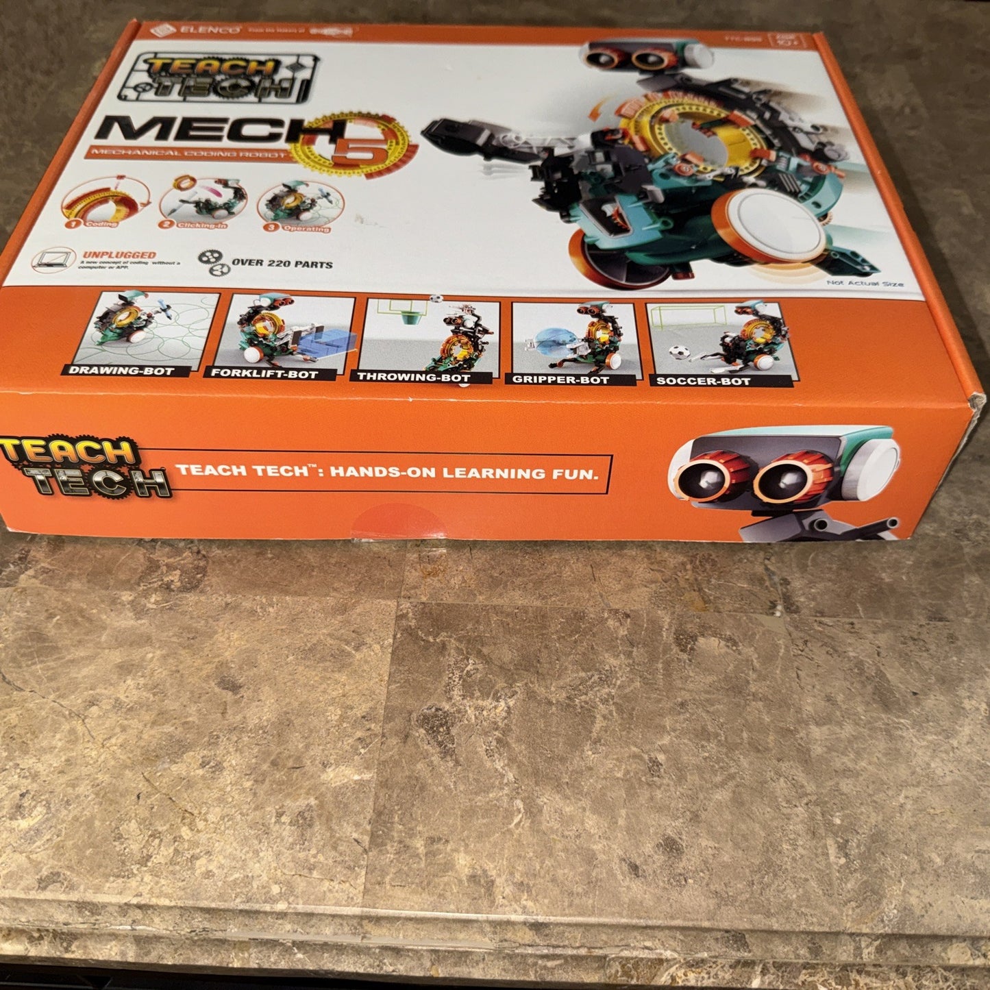 Teach Tech TTC895 Mech-5 Mechanical Coding Robot