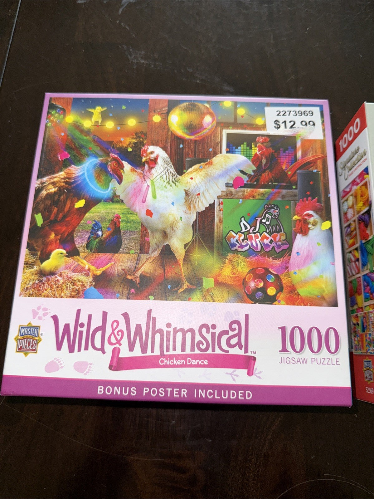MasterPieces Jigsaw Puzzle Lot of 2 1000 pieces Wild Sweet Satisfaction