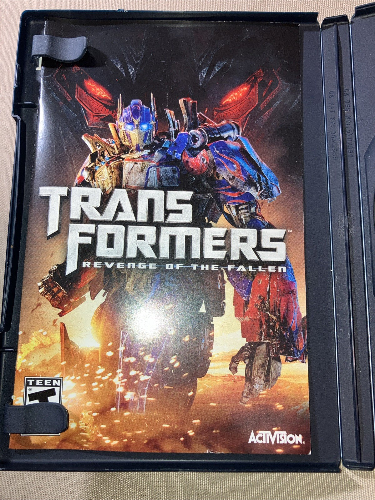 Transformers Revenge Of The Fallen Playstation 2 PS2 Game