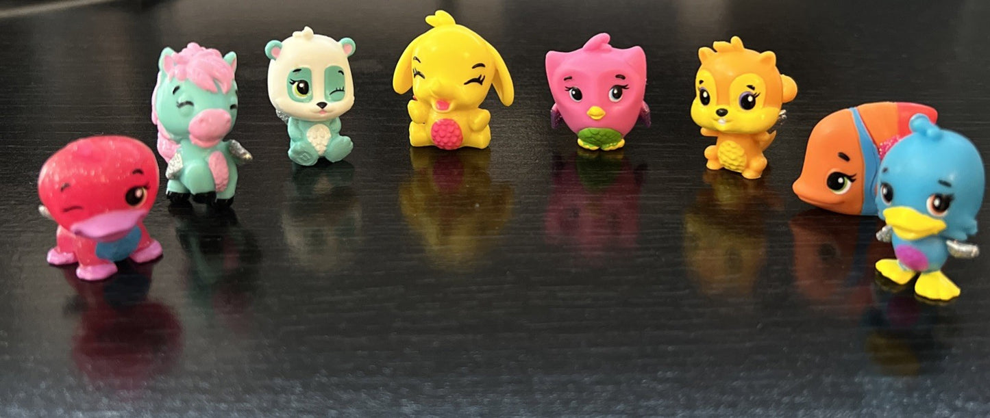 Hatchimals Colleggtibles Lot of 8 Mixed Animals