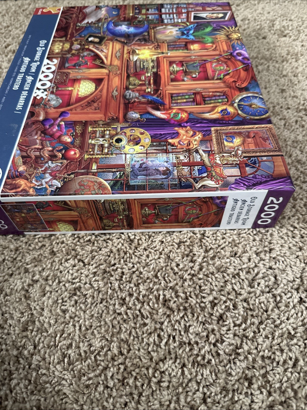 2000 Pc Puzzle Lot 2 Old Storage Room Little Italian Curiosity Shop Ceaco Kodak