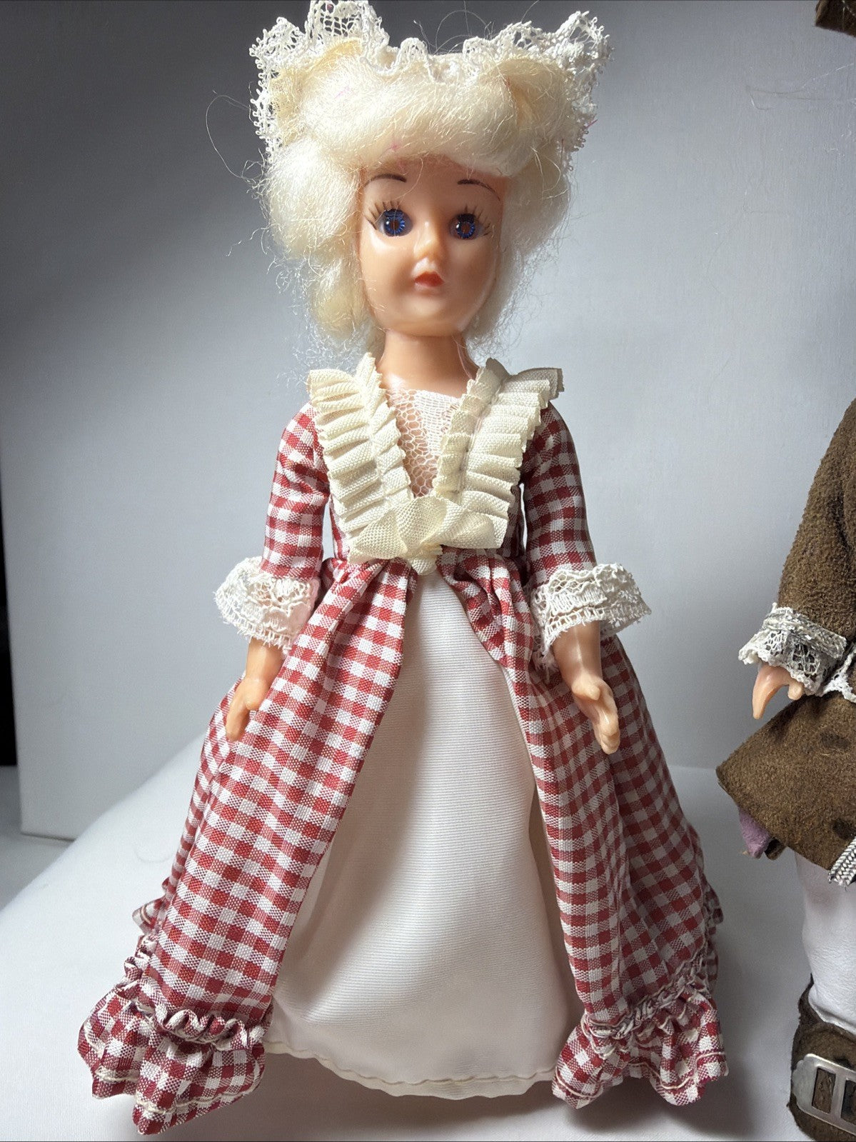 Vintage Carlson Dolls Martha George Washington Nurse 8" Sleepy Eye