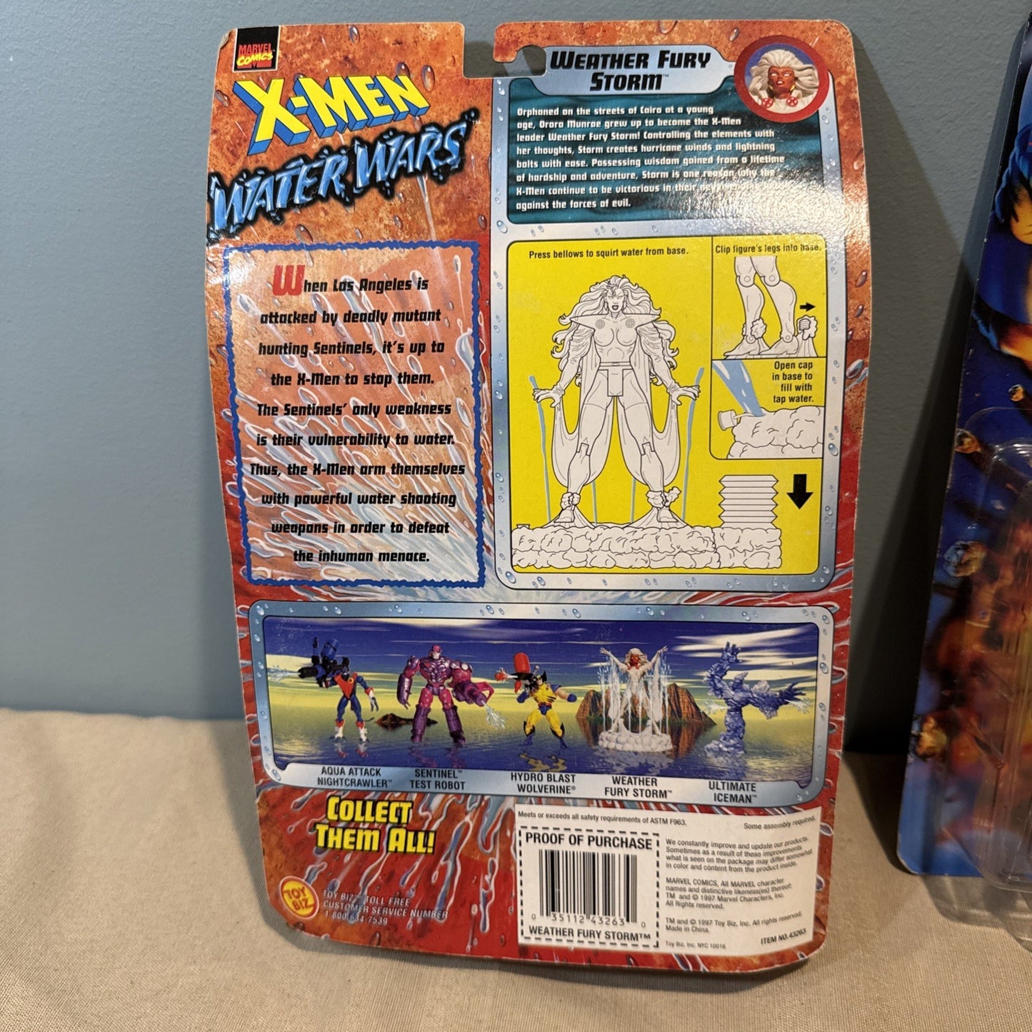 ToyBiz X Men Action Figure Lot 4 Marvel Collectibles Sealed Vintage