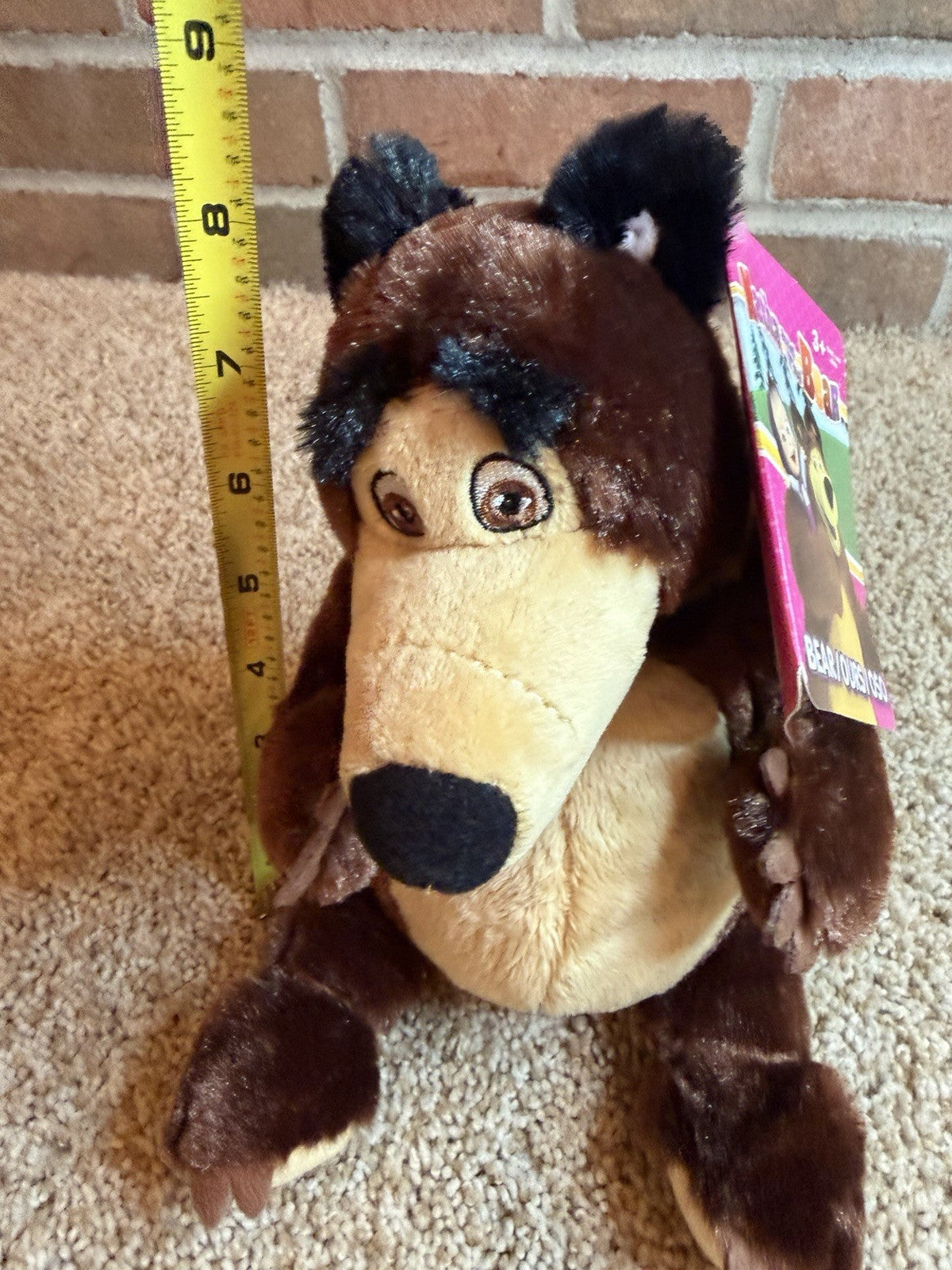 Vintage Plush Bears Masha and the Bear Russ Fiddle Faddle Debonair Brawny Smokey
