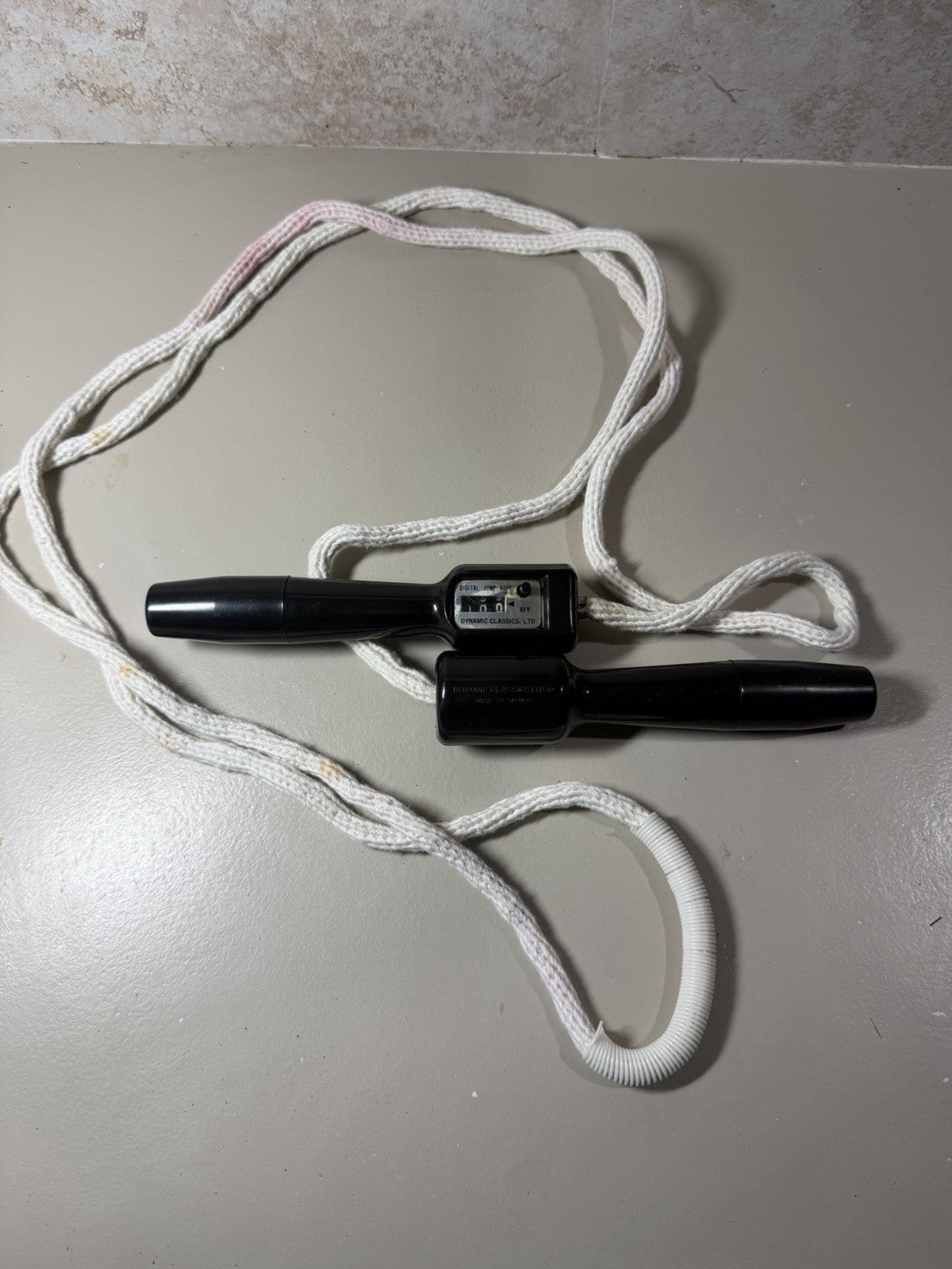 Vintage 1976 Dynamic Classics Digital Jump Rope Counter Exercise Fitness Boxed