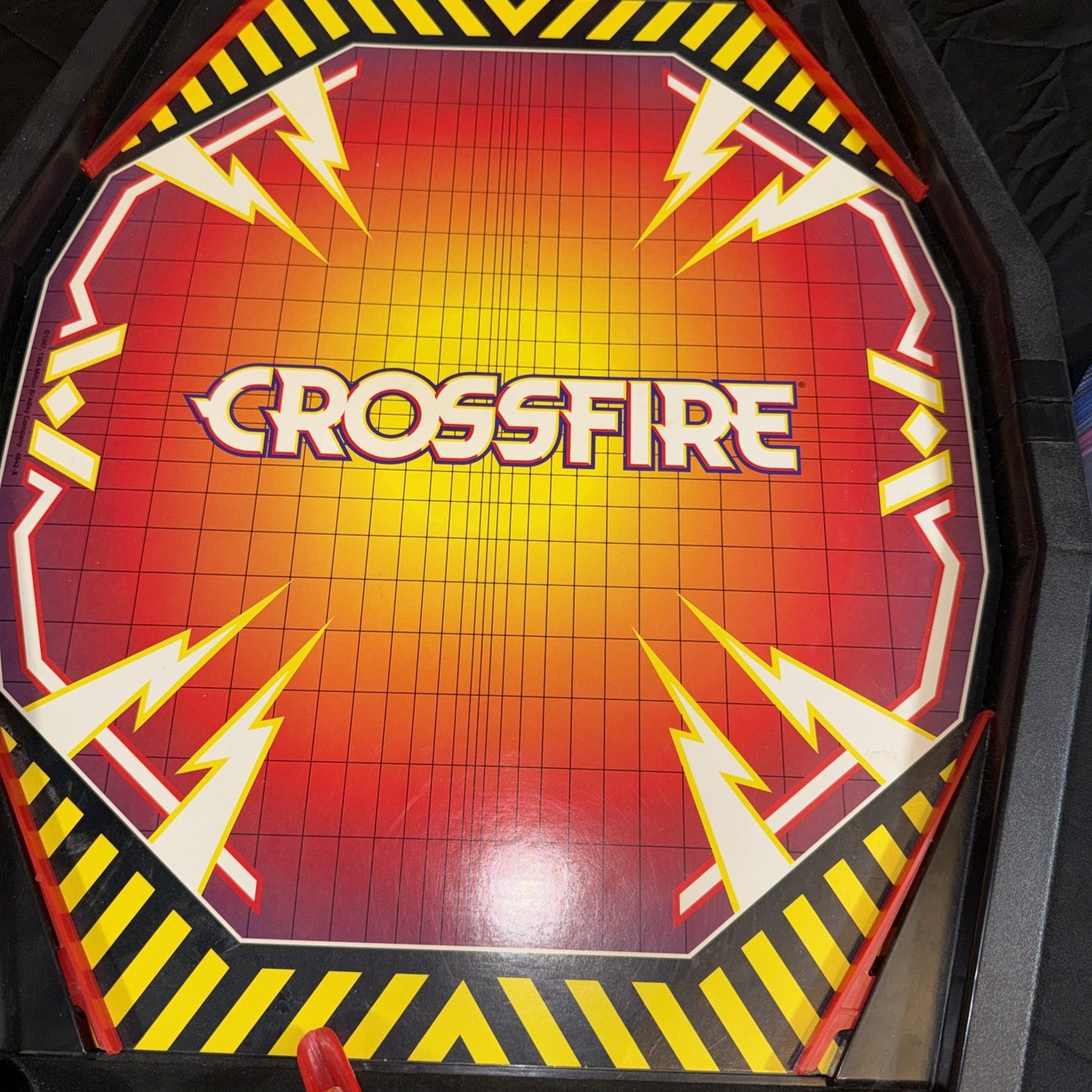 VintageMilton Bradley Crossfire 1988 Board Game COMPLETE w/ Silver Ball Pellets