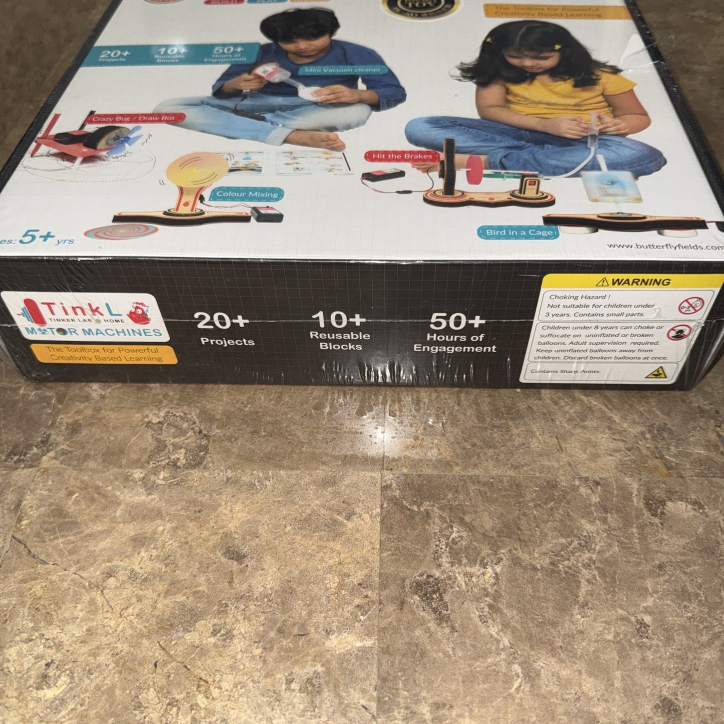 Butterfly Edufields STEAM Kit 25 Projects Electric Motor Science Set - NEW