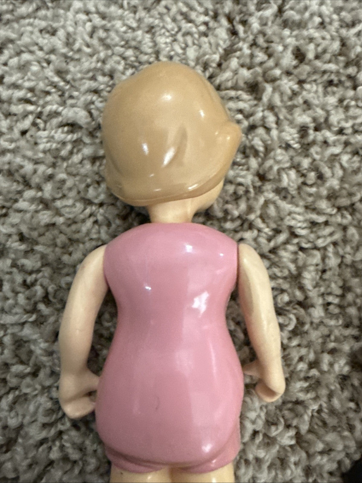 Vintage Little Tikes Dollhouse Family Mom Boy People Figures Lot Of 2