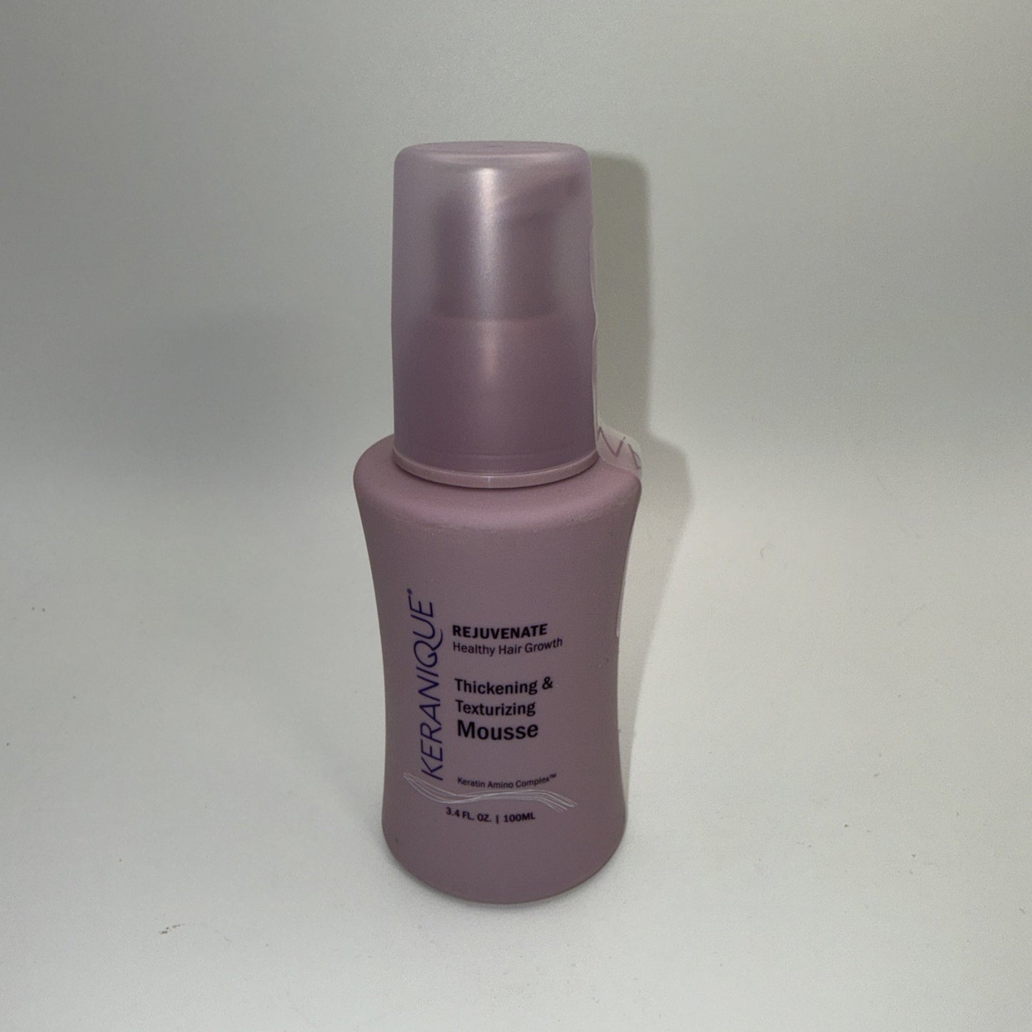Keranique Thickening Texturizing Mousse 3.4 Fl Oz Rejuvenate Healthy Hair