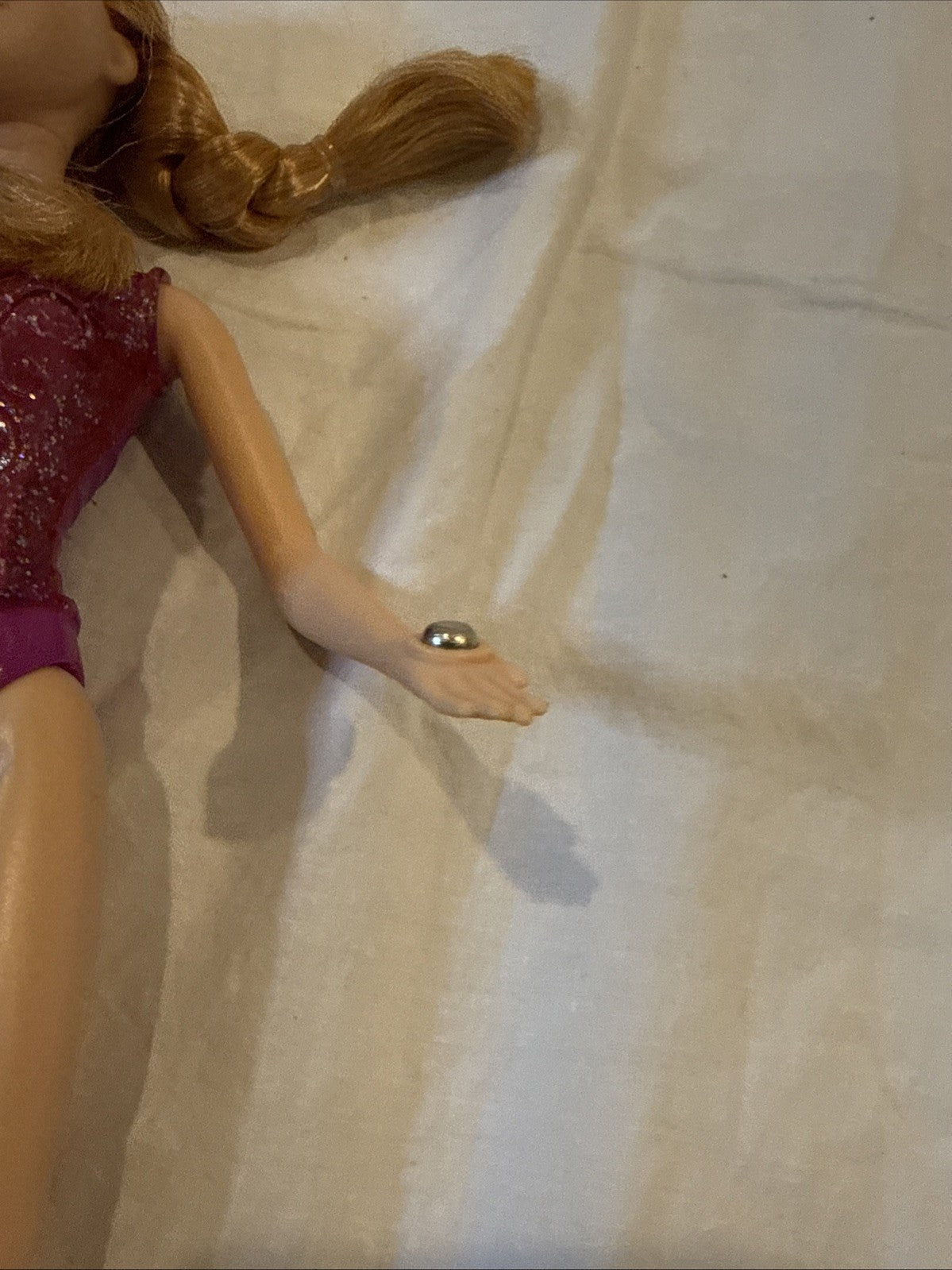 Lot of 4 Disney Princess Dolls Anna Tiana 2 Ariel With Outfits and Mermaid Tail