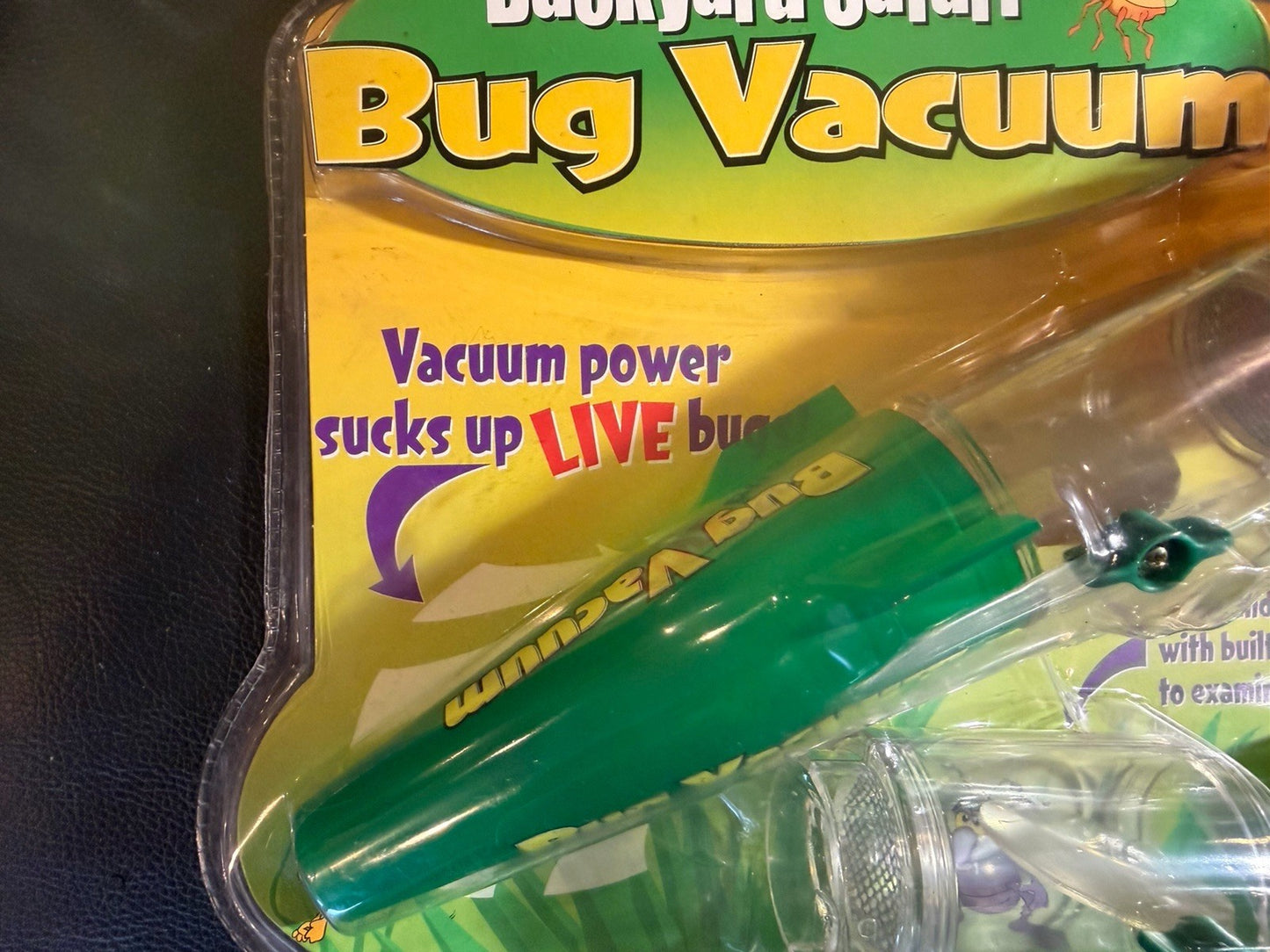 Backyard Safari Bug Vacuum Catch Release Educational Insect Toy New Package Kids