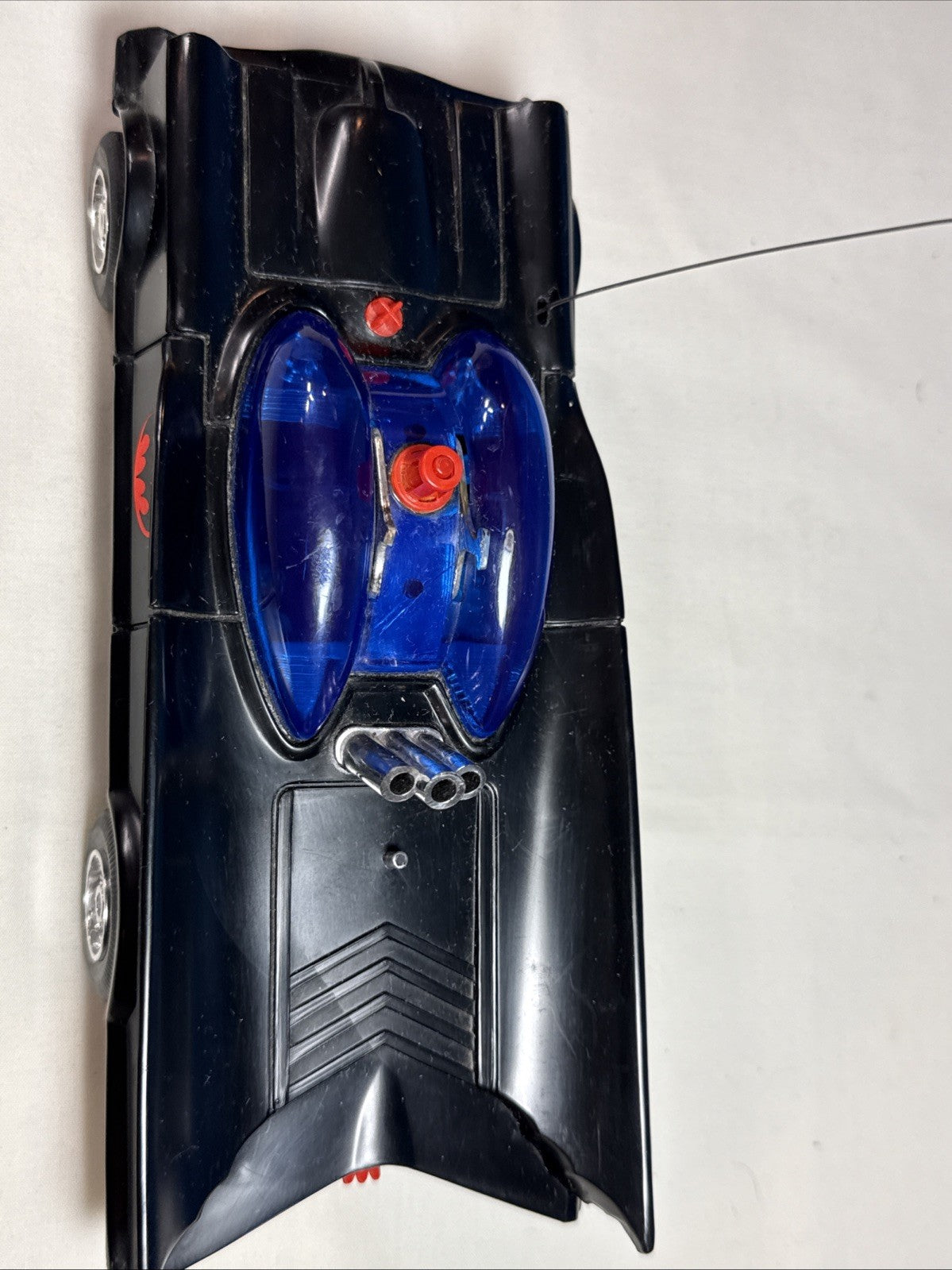 Vintage 1977 AHI Power Command RC Batmobile  Radio Control Remote Tested Works