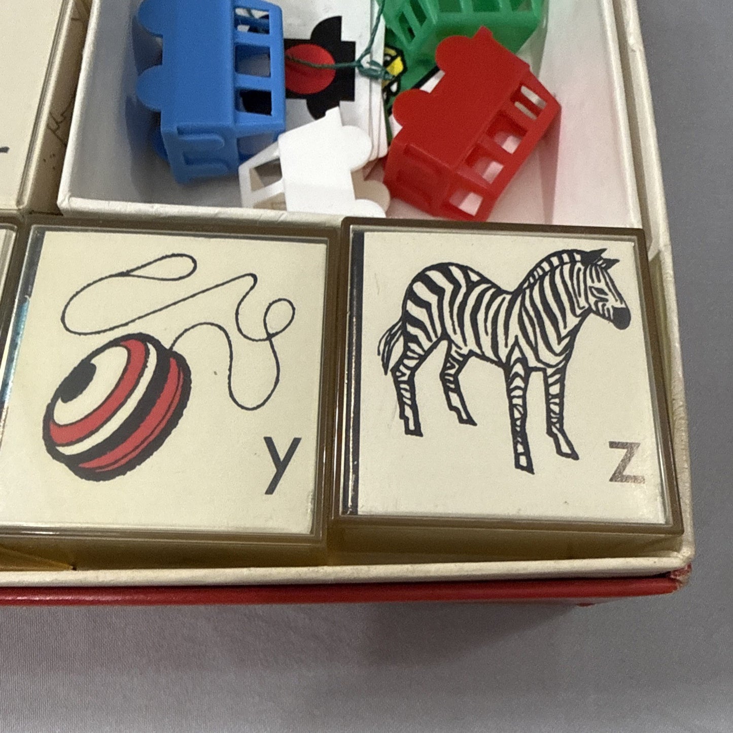 Kid's Toy "PlaySkills Kit" Original Storage Case USA VTG '72 Reader's Digest