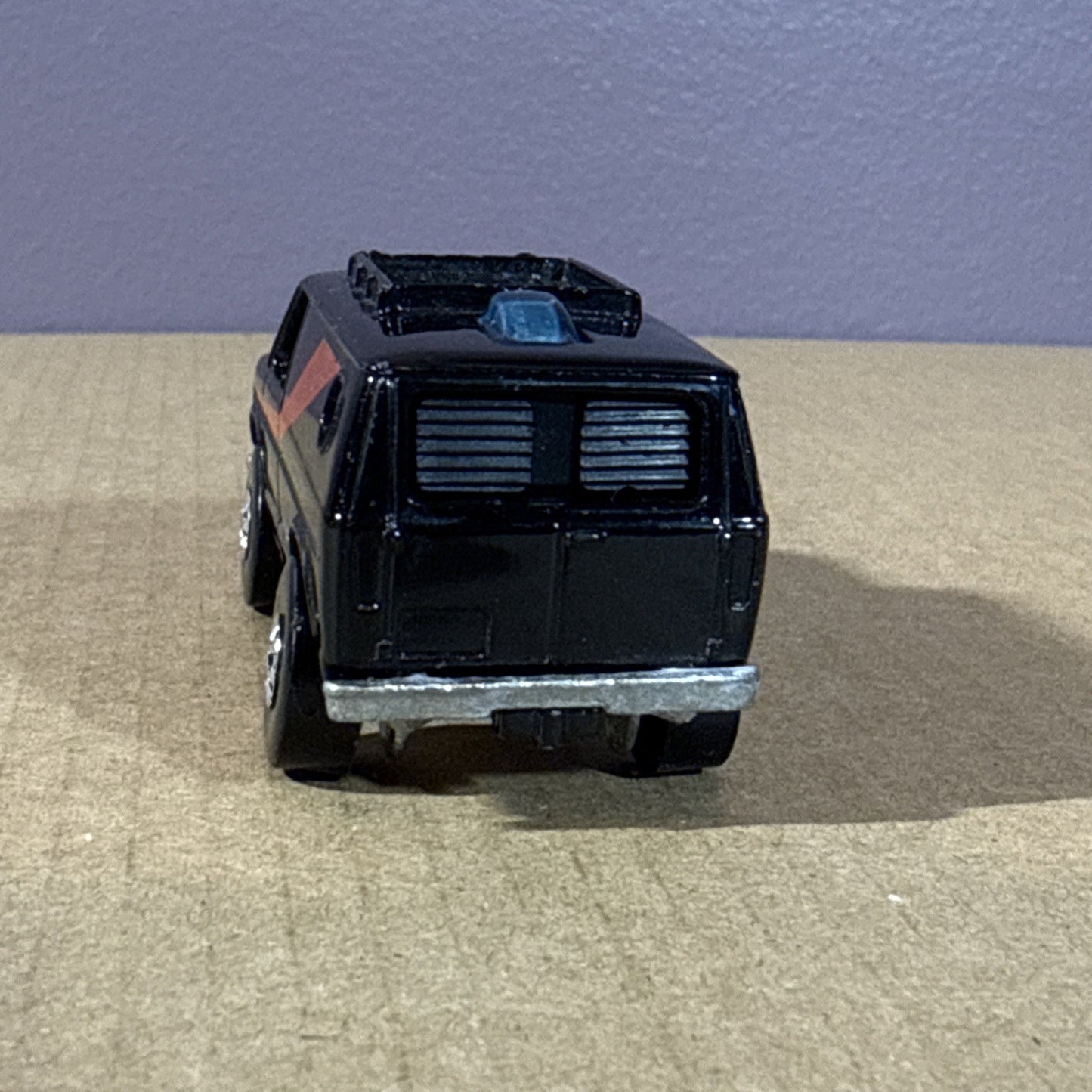 Vintage 1987 Hot Wheels Trailbuster Baja Breaker A-Team Van Hood Opens