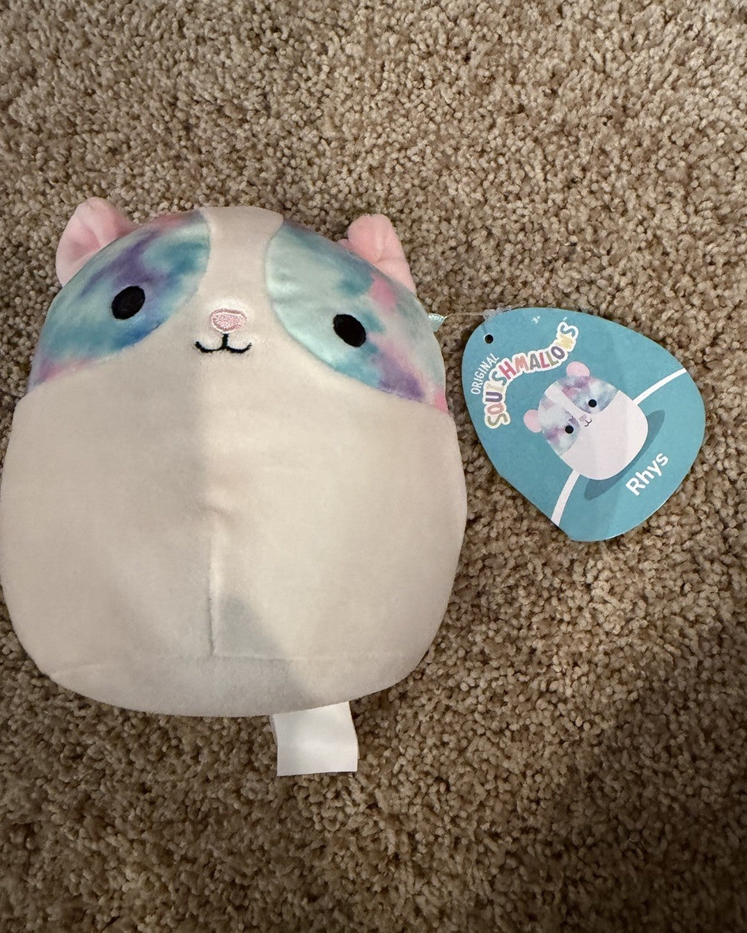 NWT Squishmallows Plush Lot 3 Luciano Lion Rhys Hamster Susan Drink 8" Kellytoy