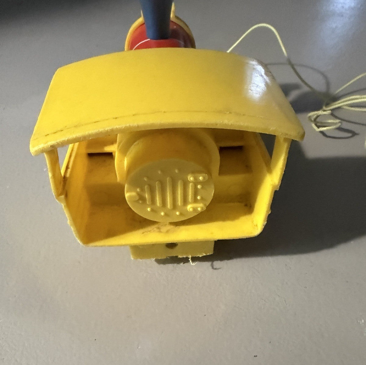 Vintage 1964 Fisher Price Toot Toot Train #643 Wood Plastic Pull Toy Original