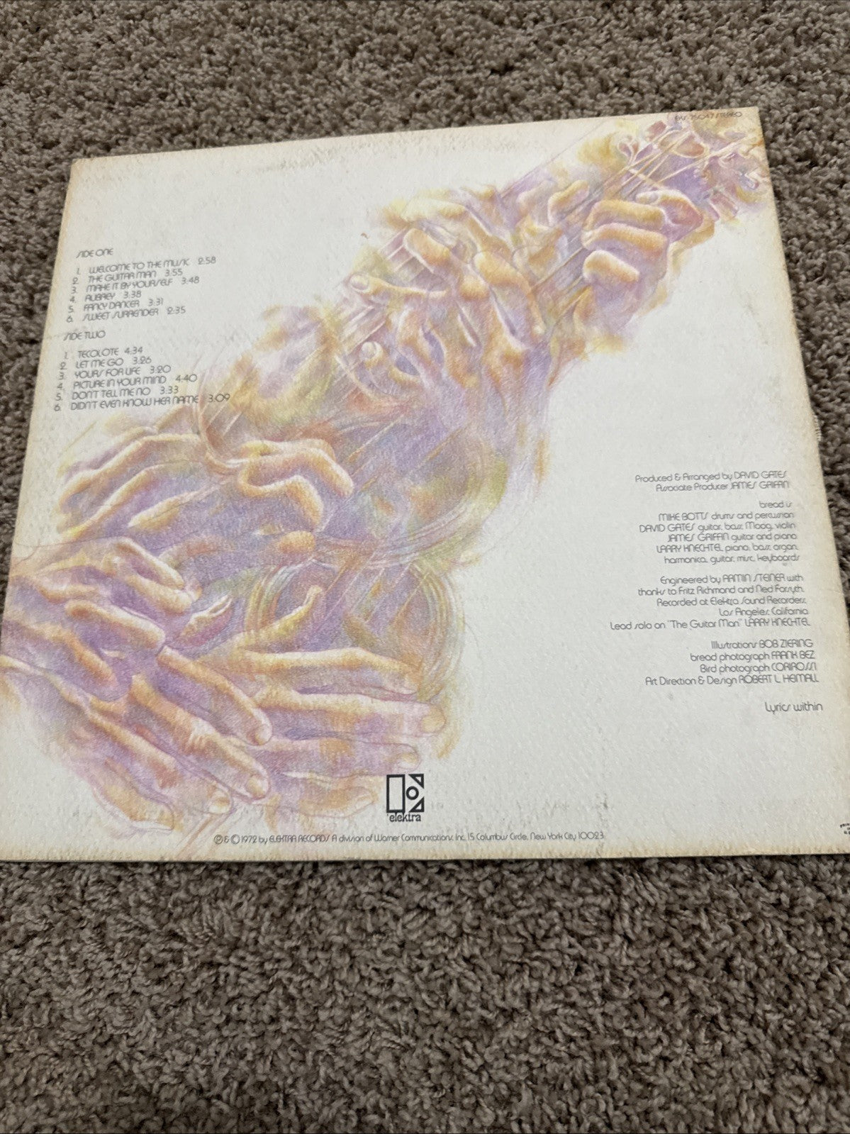 Bread Vinyl LP Lot 3 Best Of Bread Guitar Man Other 1970s Soft Rock Records VG+
