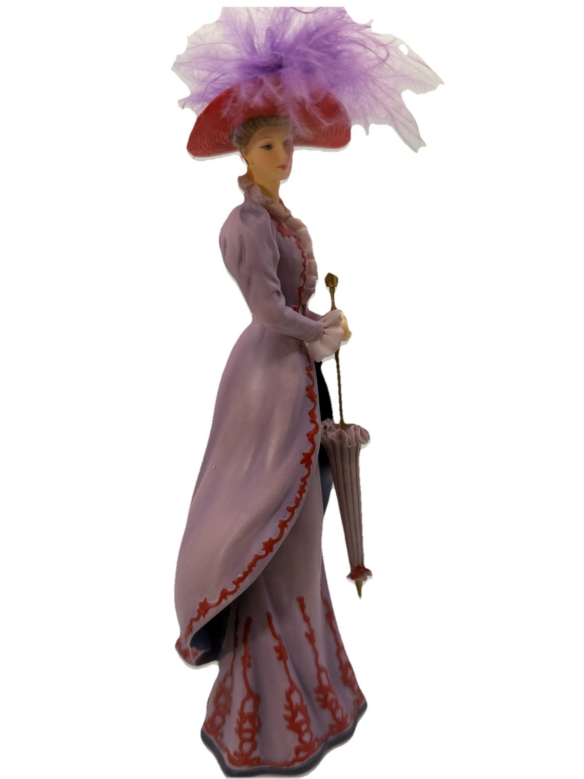 Thomas Kinkade Portraits of Style & Grace Tea At Three Doll Figurine 2006
