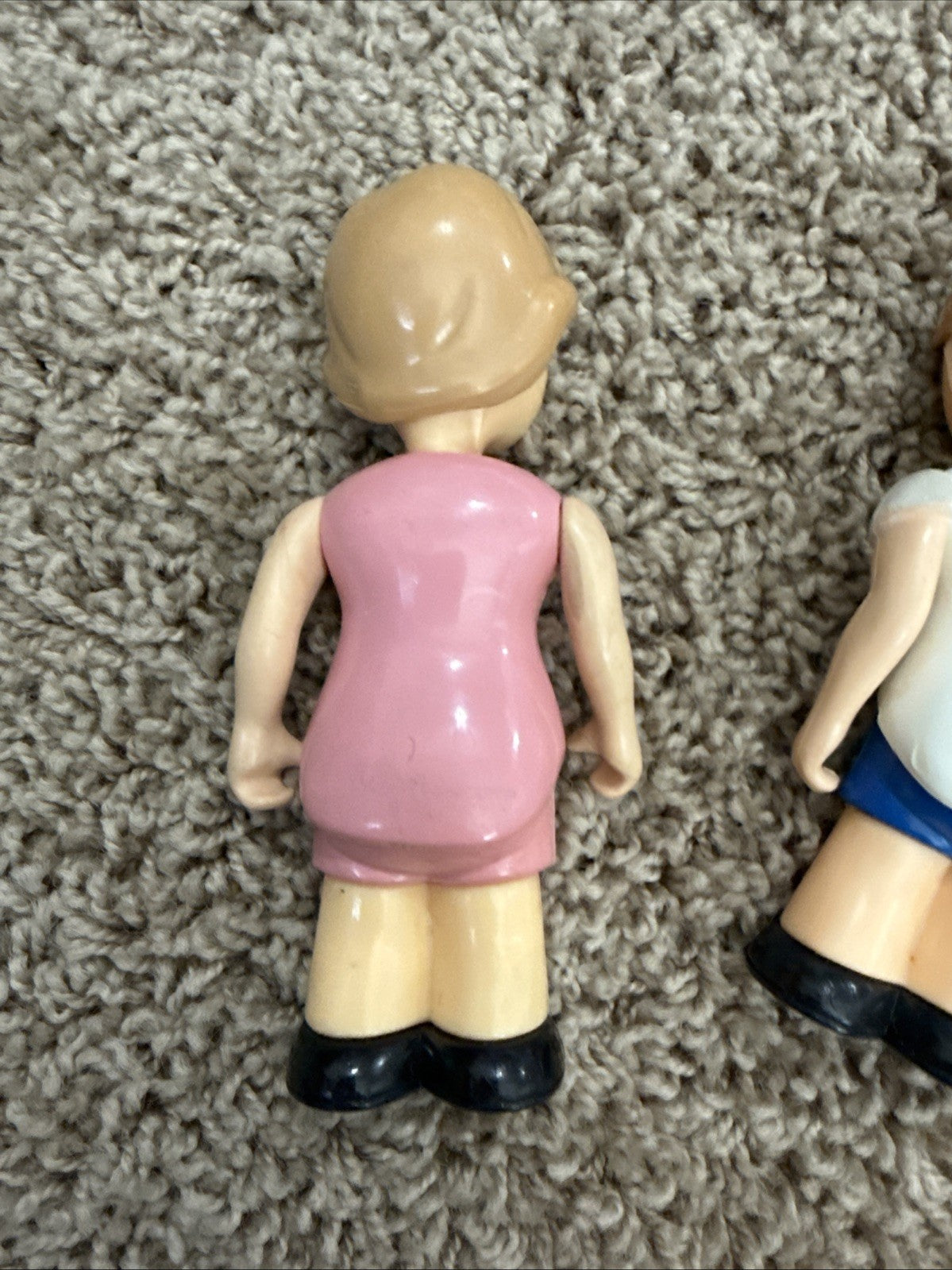 Vintage Little Tikes Dollhouse Family Mom Boy People Figures Lot Of 2