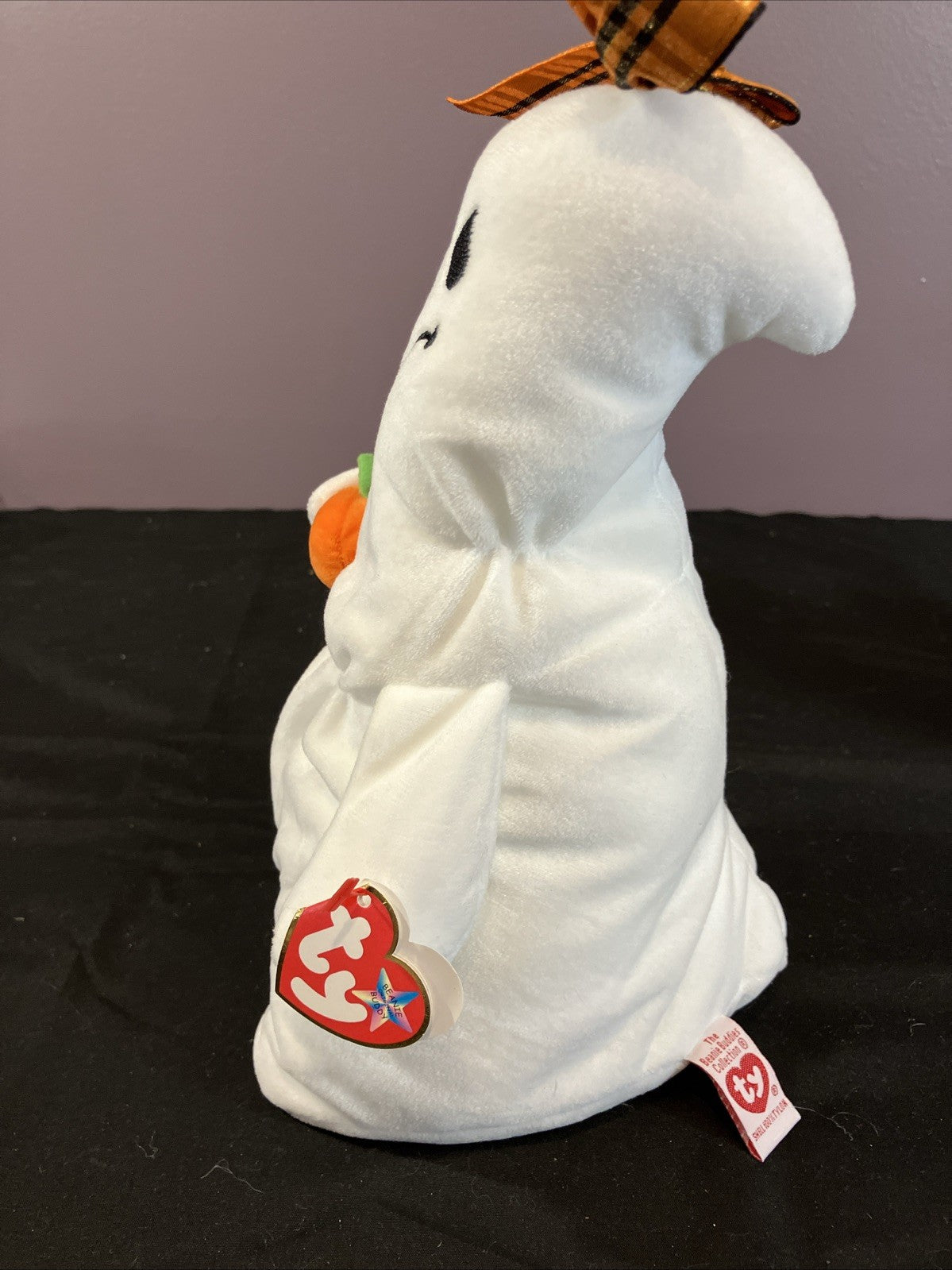 Ty Beanie Babies Halloween Ghost Set Ghoul Ghoulianne 2006