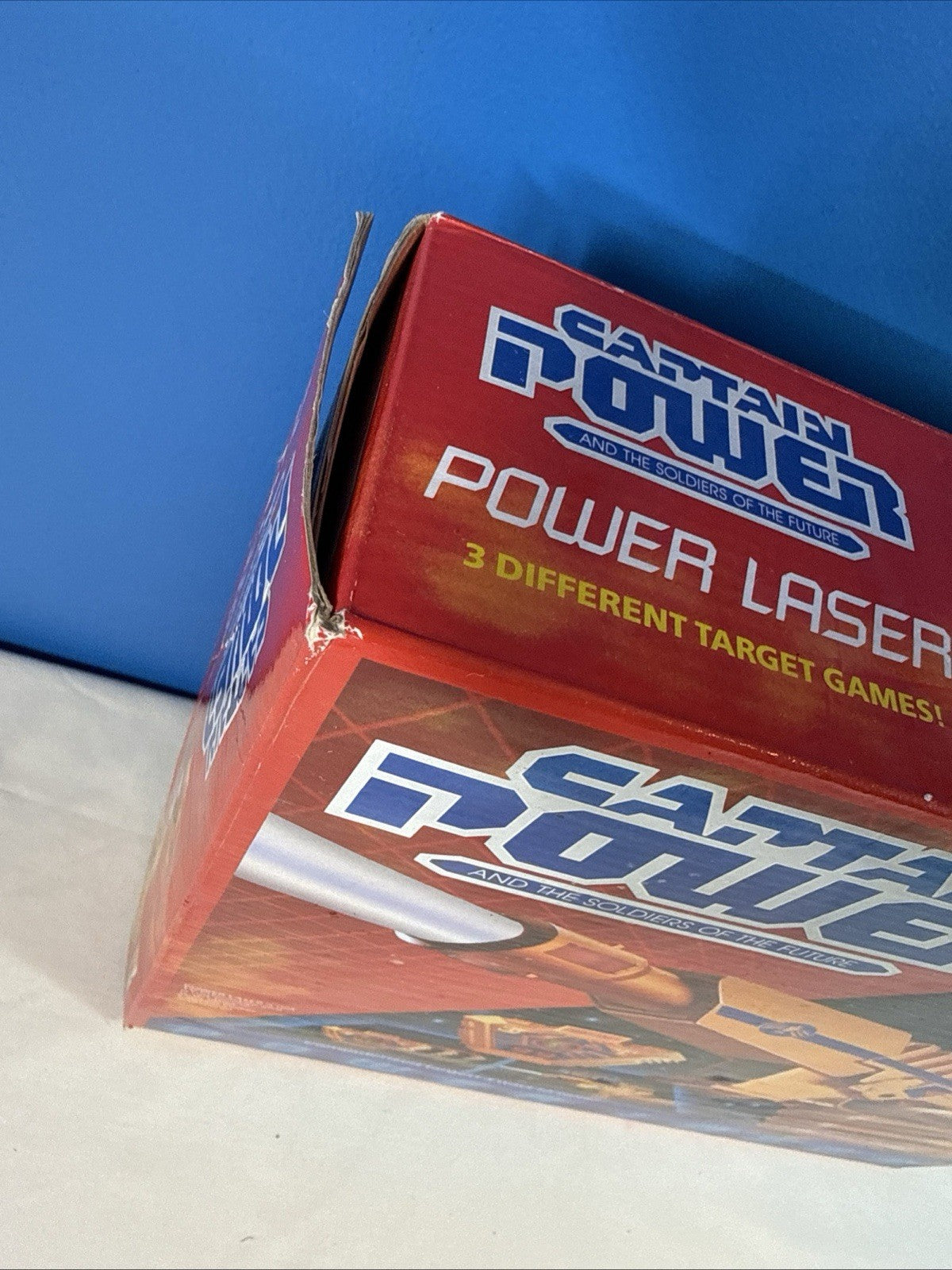 Vintage 1987 Mattel Captain Power Power Laser 3-in-1 Target Game NIB SEALED