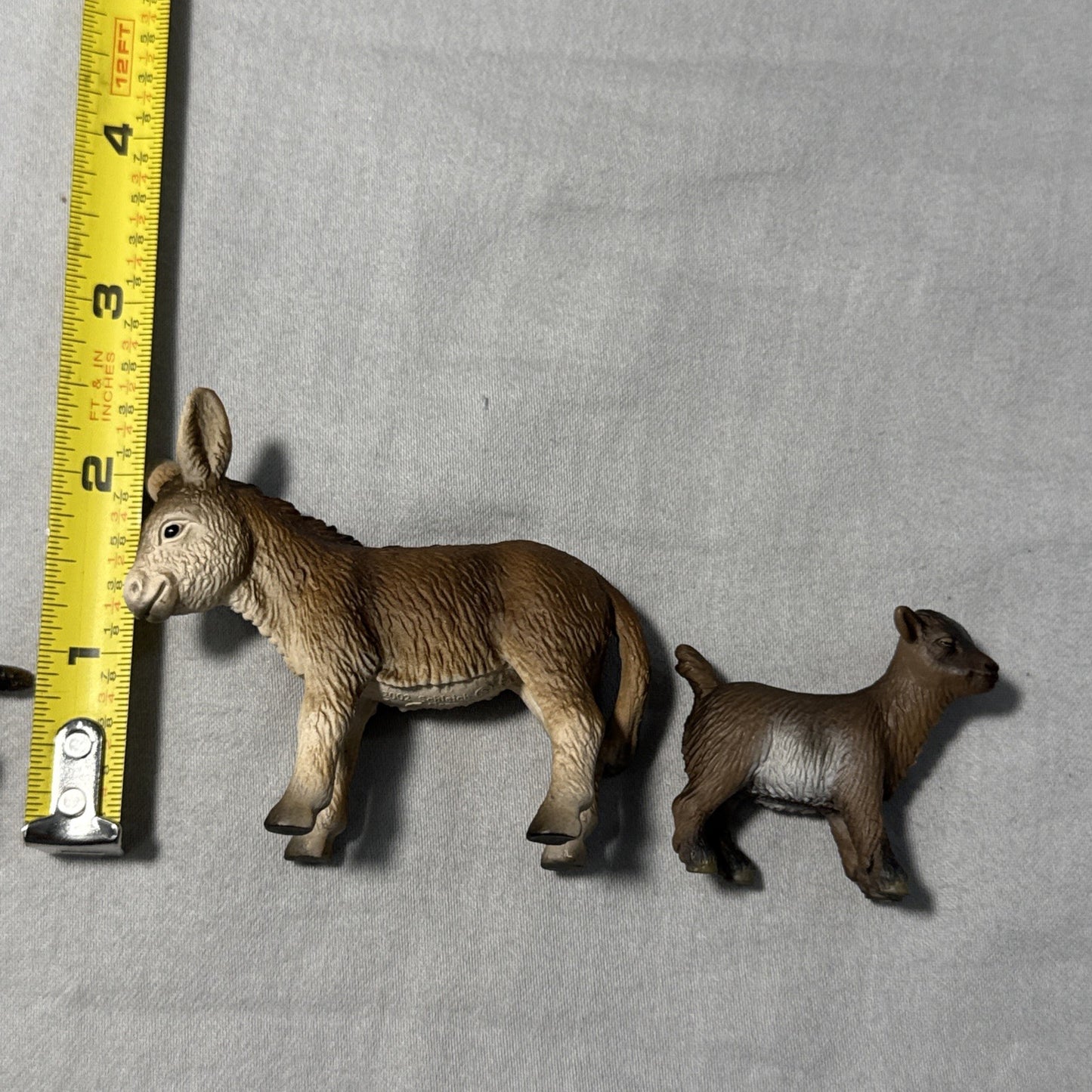 Schleich Animal Figurine Lot German Shepherd Goat Deer Donkey Realistic Toys