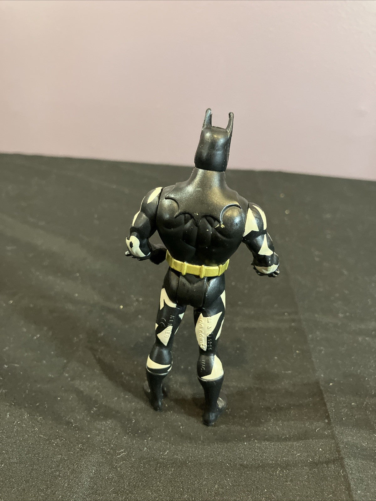 Batman Batmobile Toy Vehicle with Green Rockets 6" + Batman Figure DC