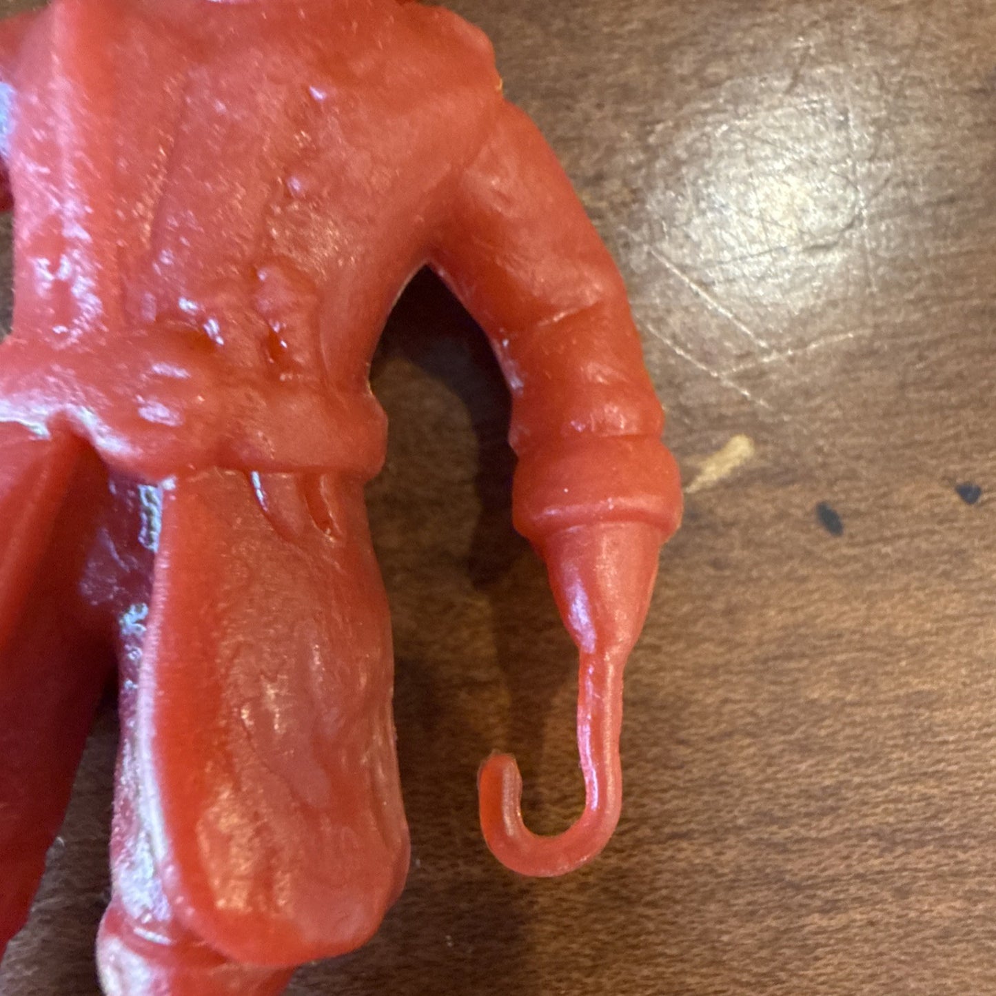 Vintage MPC Pirates Red Plastic Figures Lot of 2 Toy Soldiers