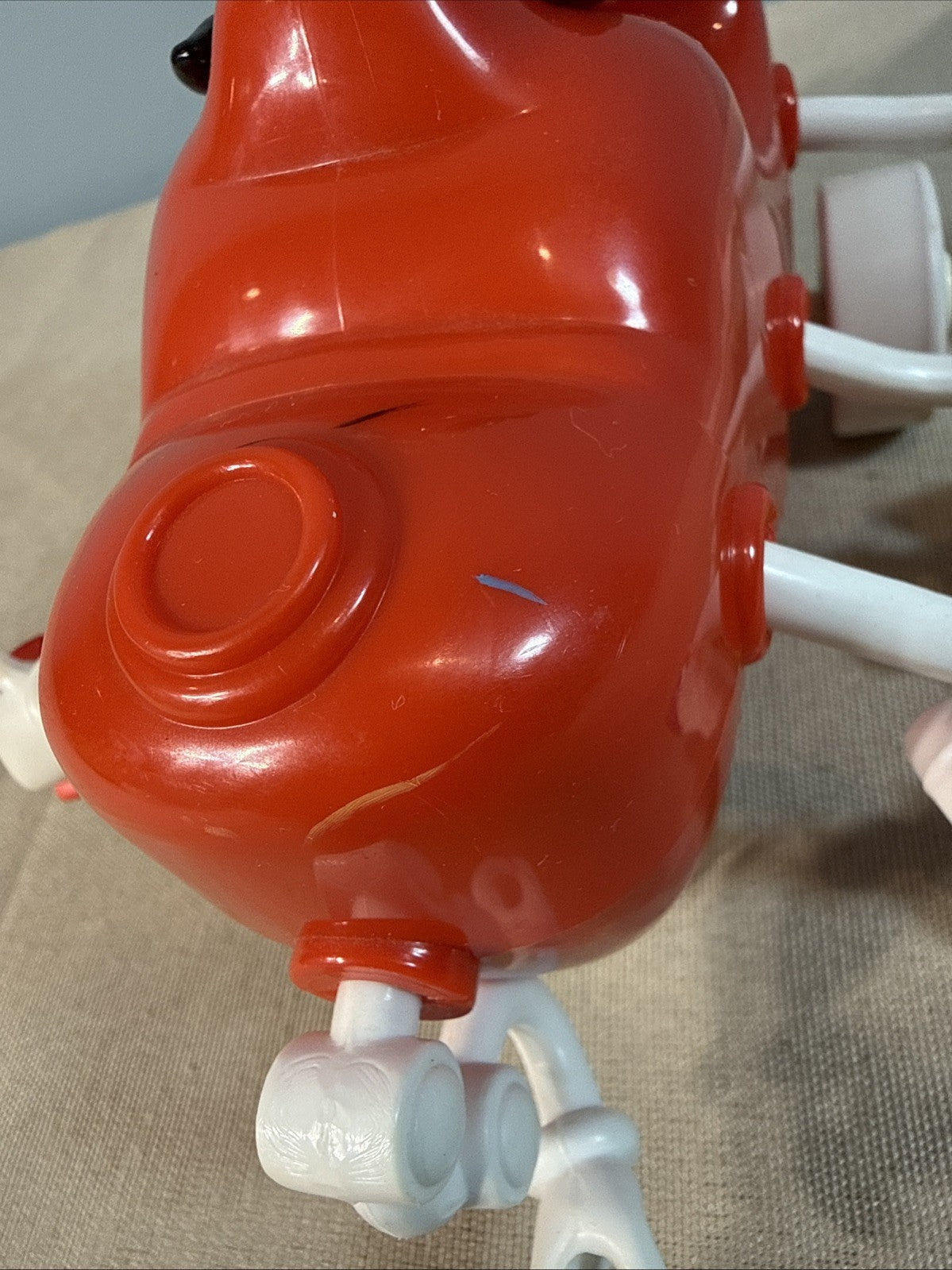 Vintage 2002 Ertl Dr Seuss Motion Mobiles Cat In The Hat Cleaning Car Toy