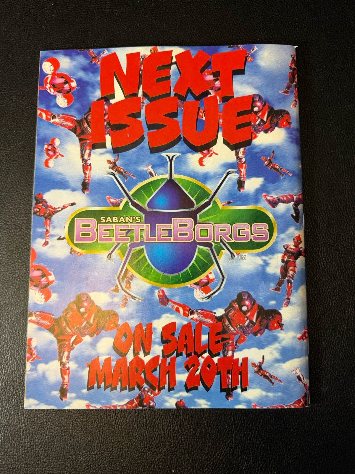 Vintage Sabans Beetleborgs Metallix Magazine Issues 1 & 4 1996 1997