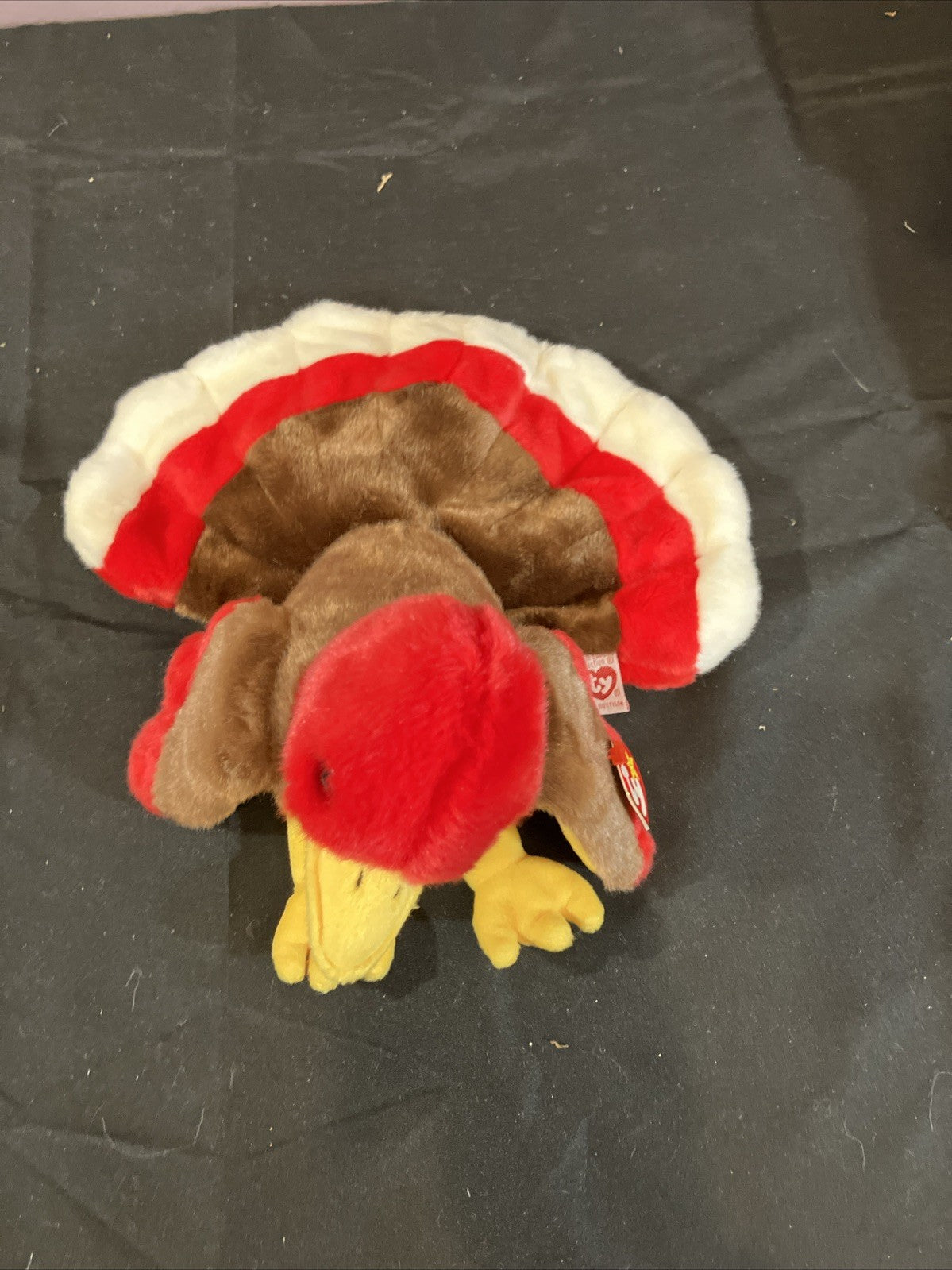 Ty Beanie Buddies Gobbles Turkey Plush MWMT 8.5"