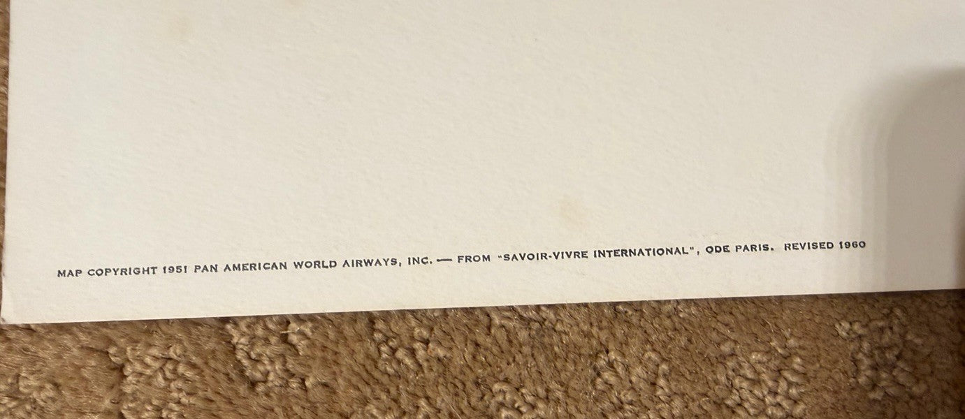 Vintage Pan Am Illustrated Map Prints Lot 7 Continental Cartography Art 12x14