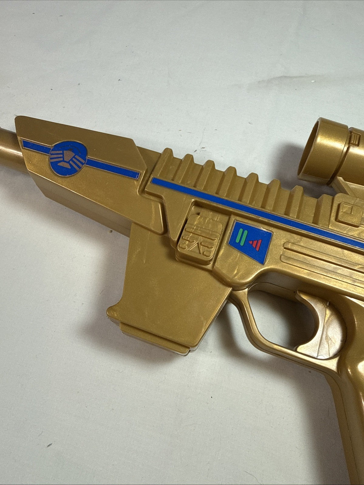 Vintage 1987 Mattel Captain Power Power Laser 3-in-1 Target Game Complete Works